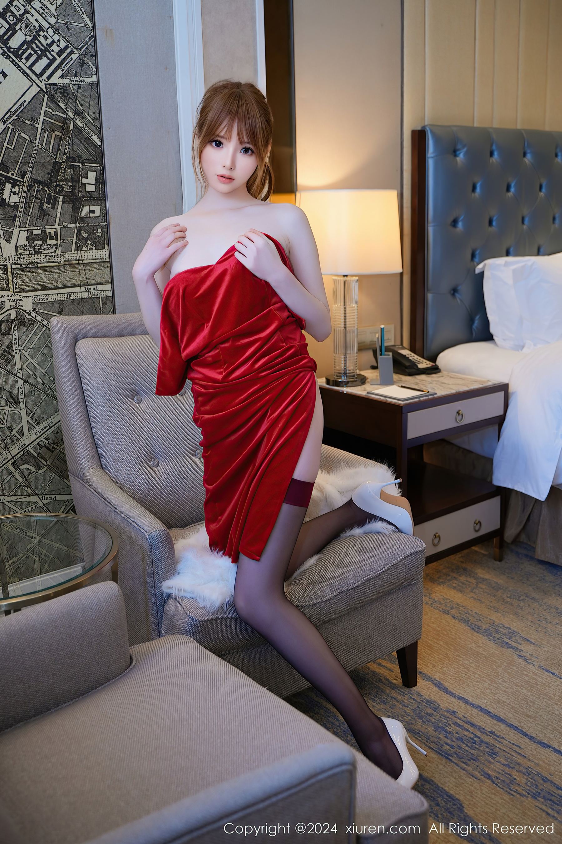 秀人网 No.8040 梦灵儿Mini 新人模特插图9