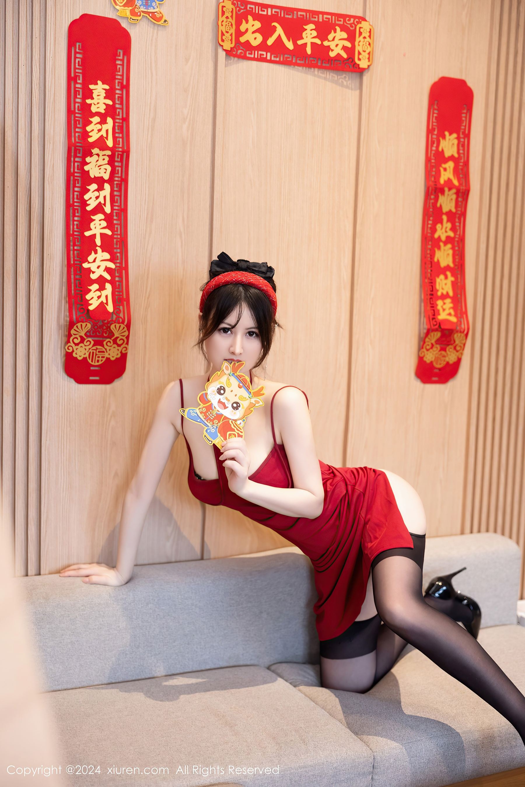 秀人网 No.8078 诗诗kiki 黑丝性感插图2