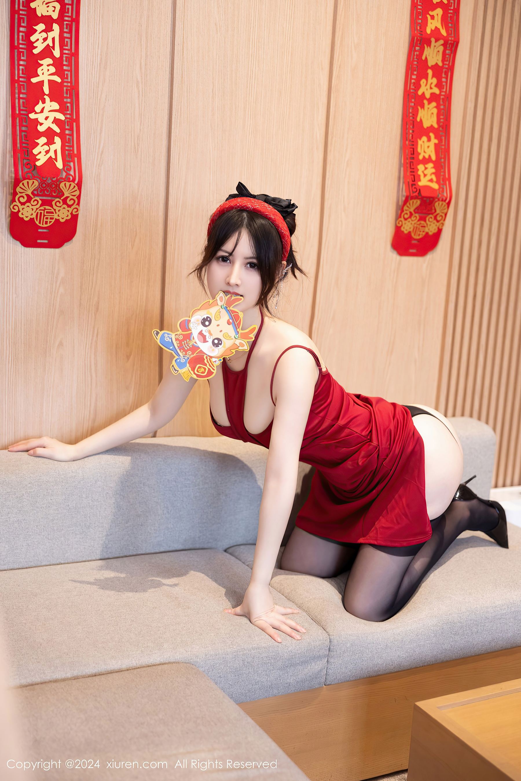 秀人网 No.8078 诗诗kiki 黑丝性感插图3