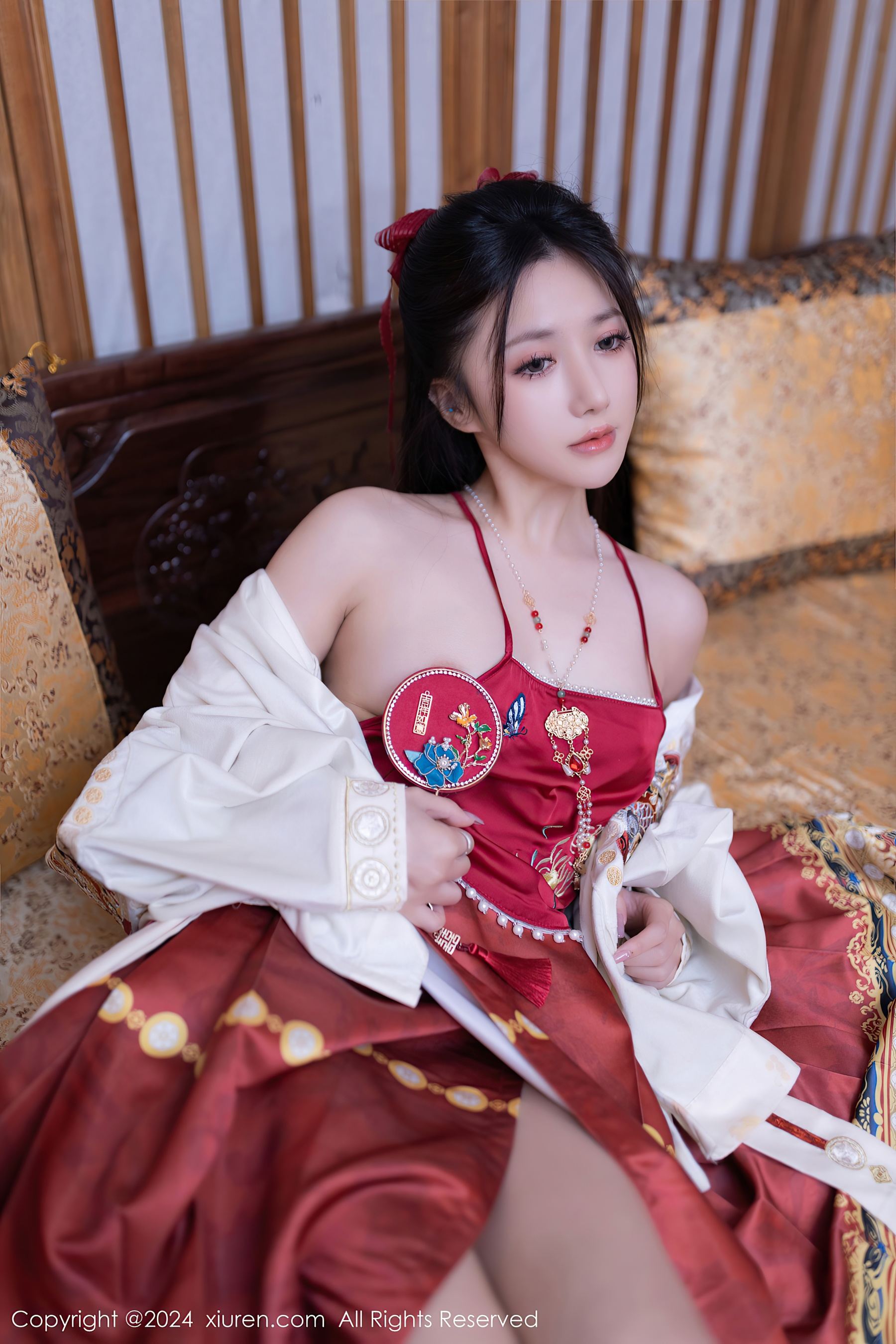 秀人网 No.8095 鱼子酱Fish 美腿妩媚插图1