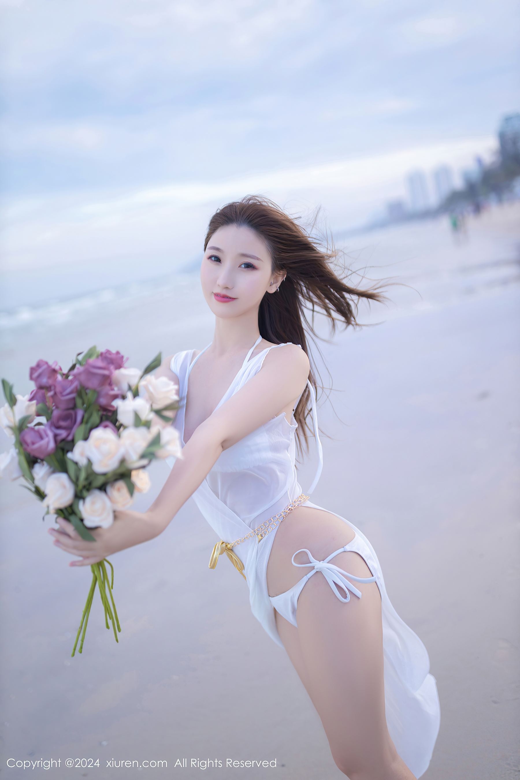 秀人网 No.8123 杏子Yada 美腿性感插图3