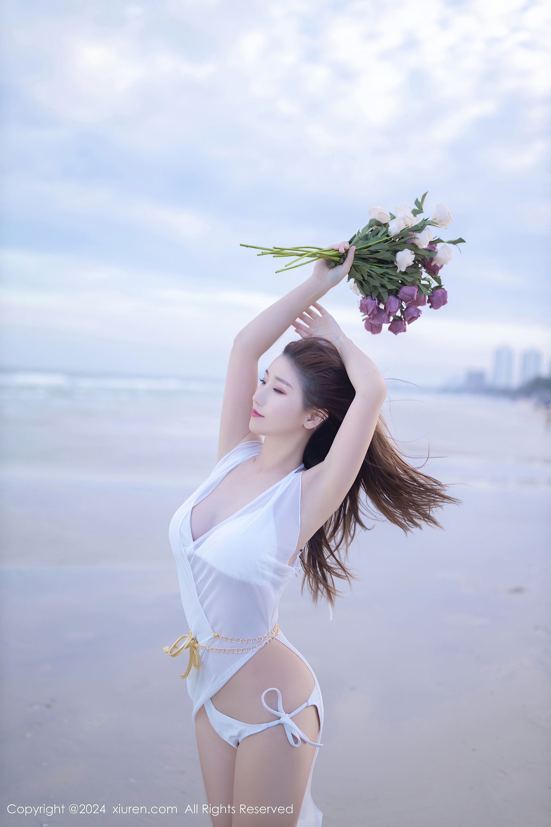 秀人网 No.8123 杏子Yada 美腿性感插图4