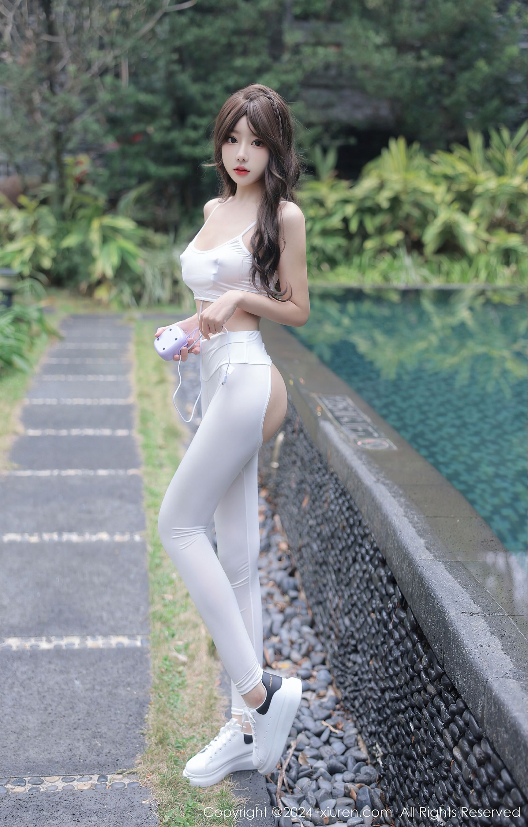 秀人网 No.8132 桃妖夭 新人美腿插图7