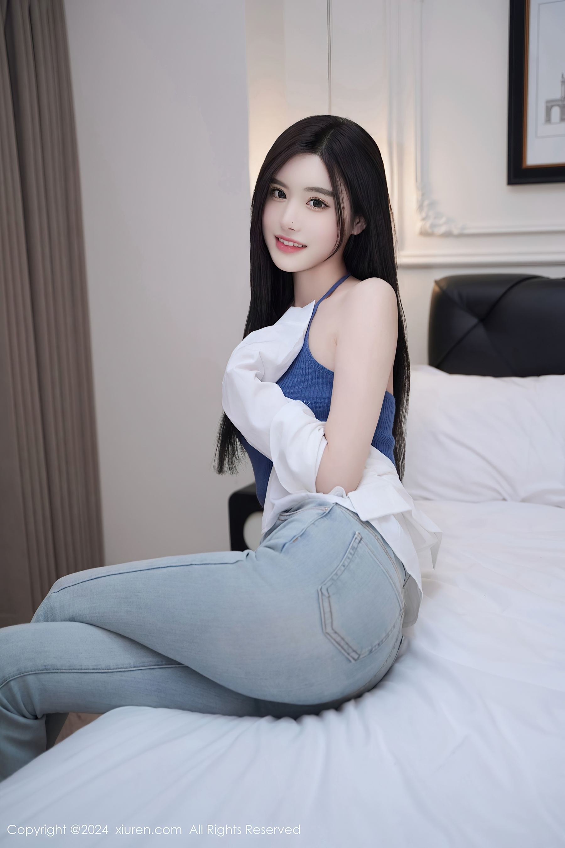 秀人网 No.8186 晚苏susu 美腿性感插图1