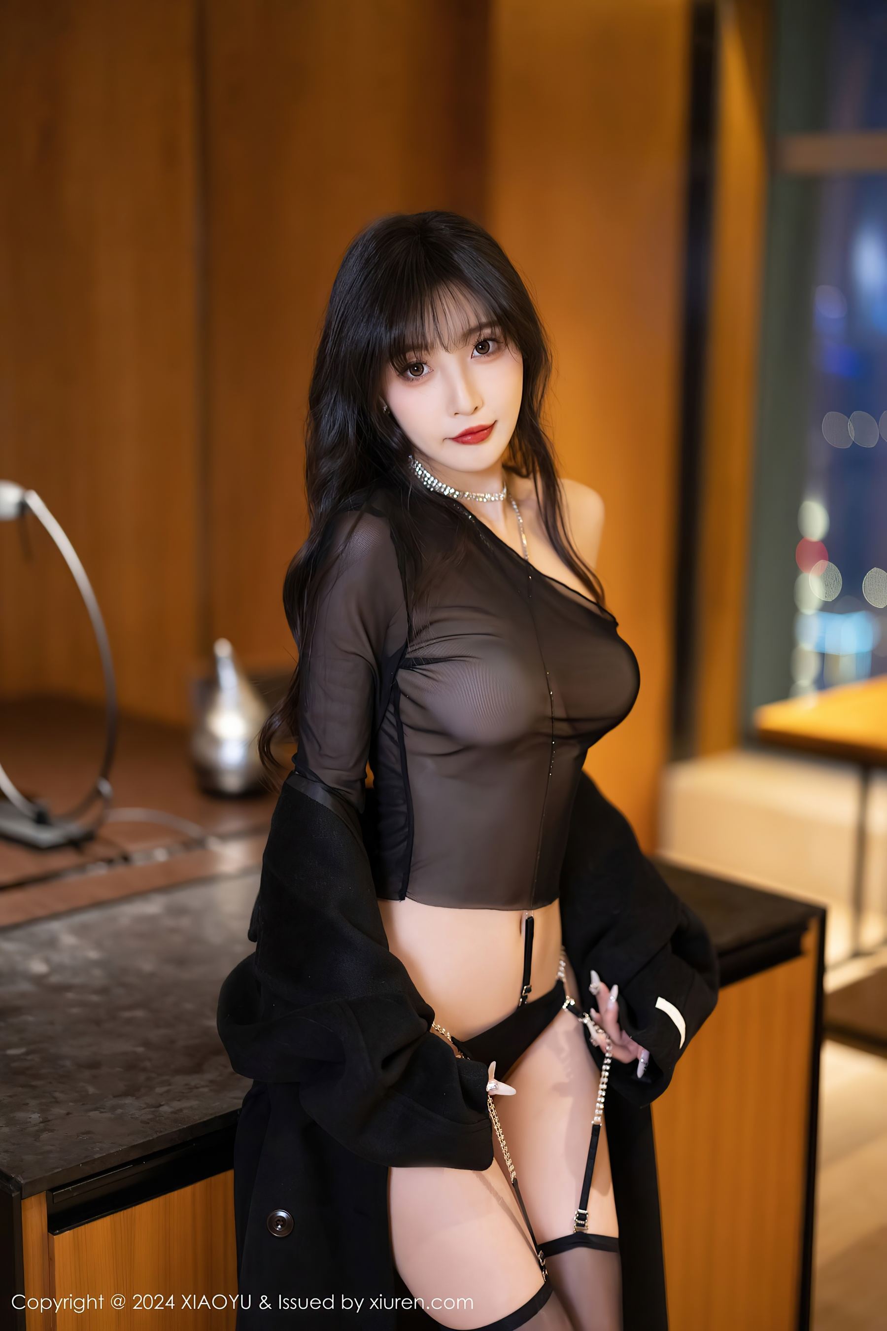 语画界 VOL.1215 林星阑 美腿黑丝插图9