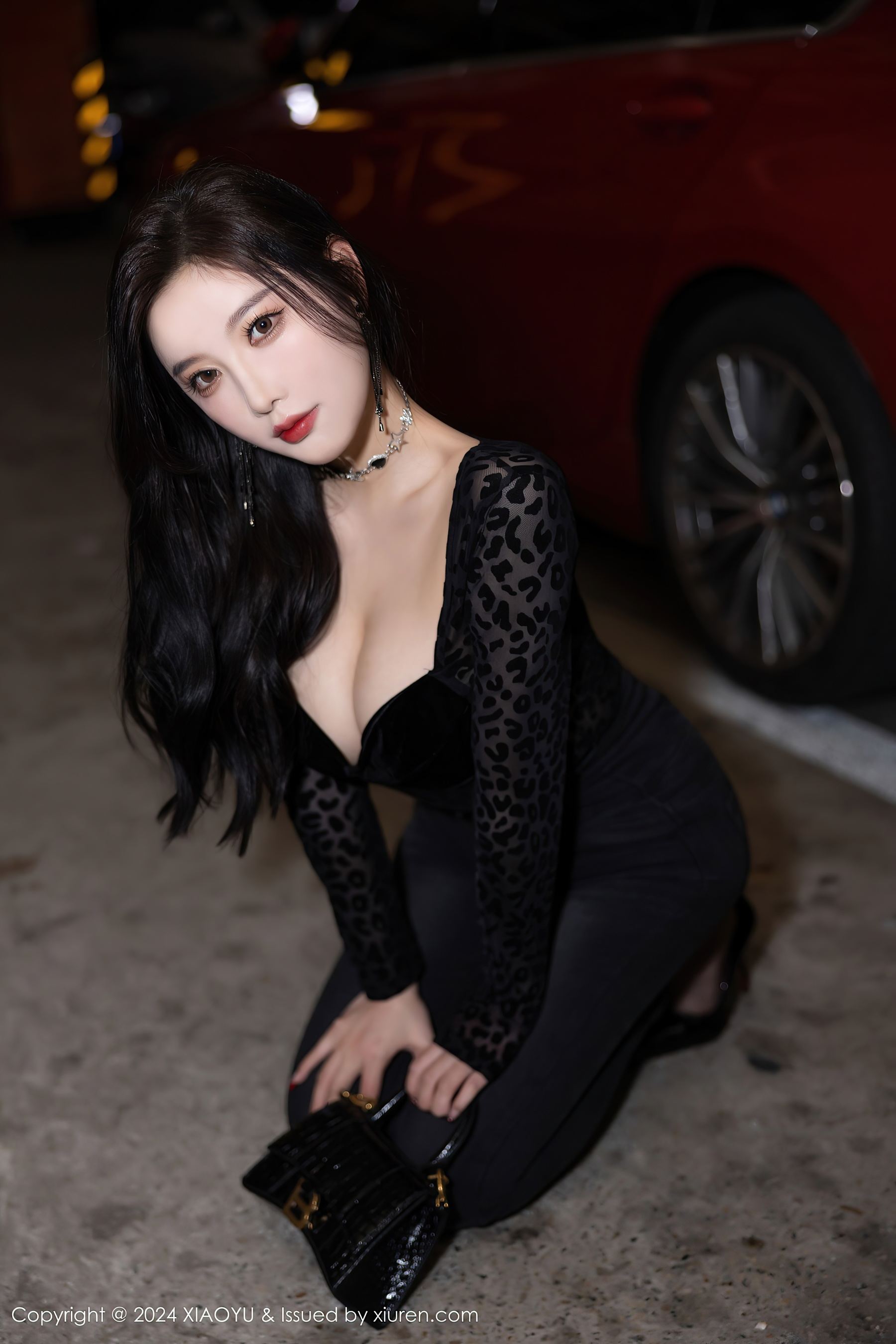 语画界 VOL.1216 杨晨晨Yome 黑丝美腿插图2
