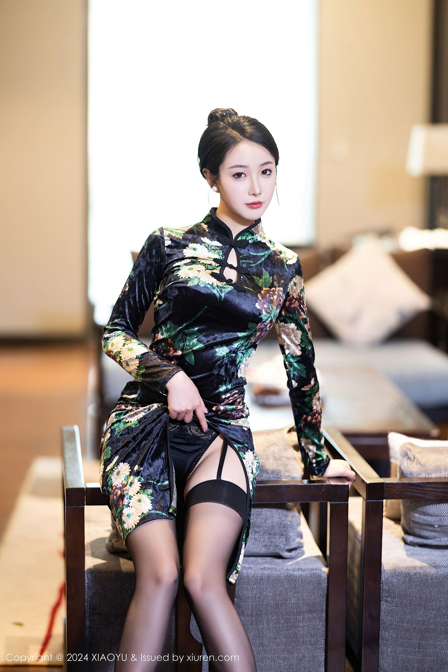 语画界 VOL.1218 苏苏阿 黑丝美腿插图4