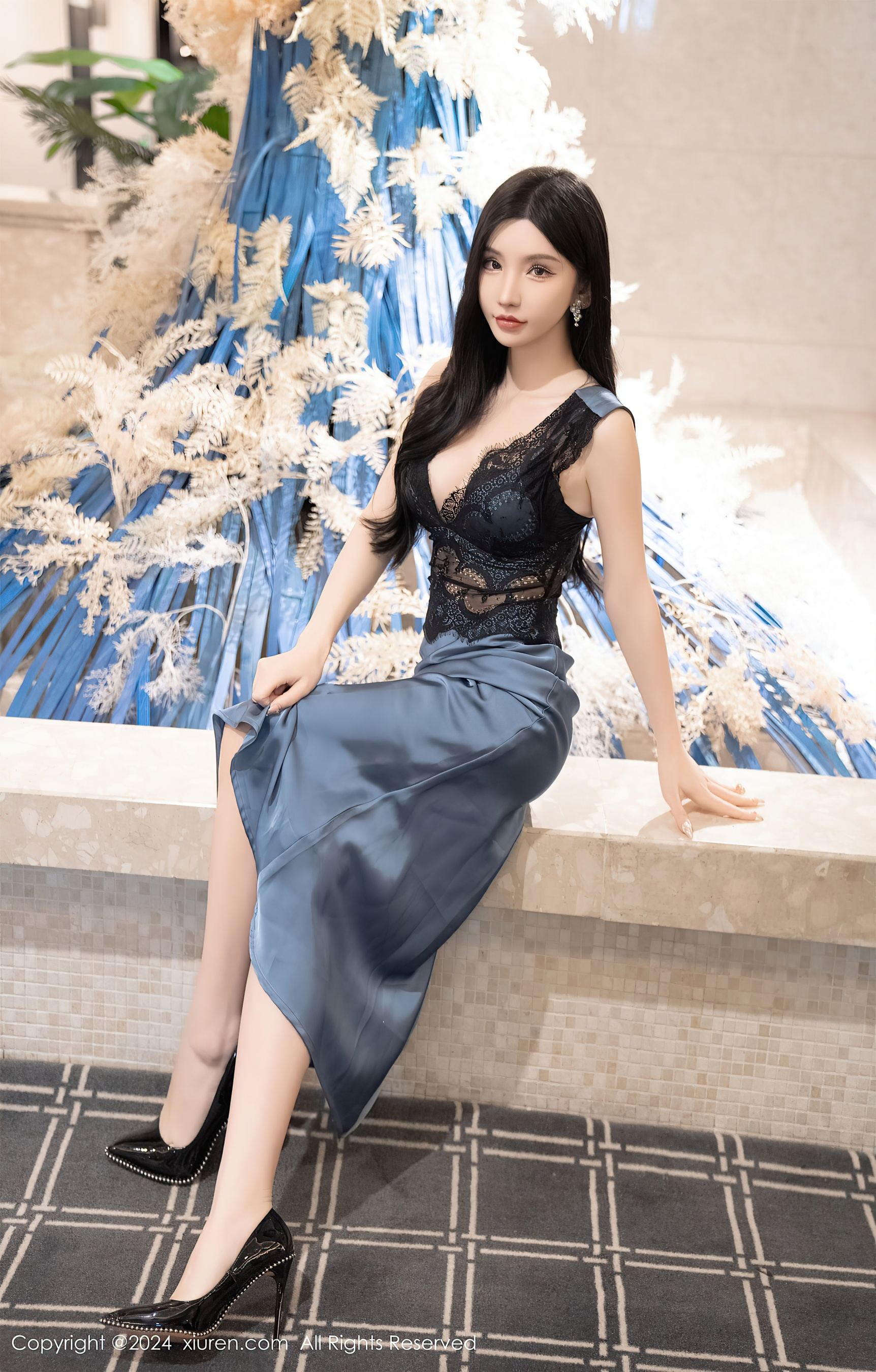 秀人网 No.8242 周于希Sally 美腿黑丝插图8