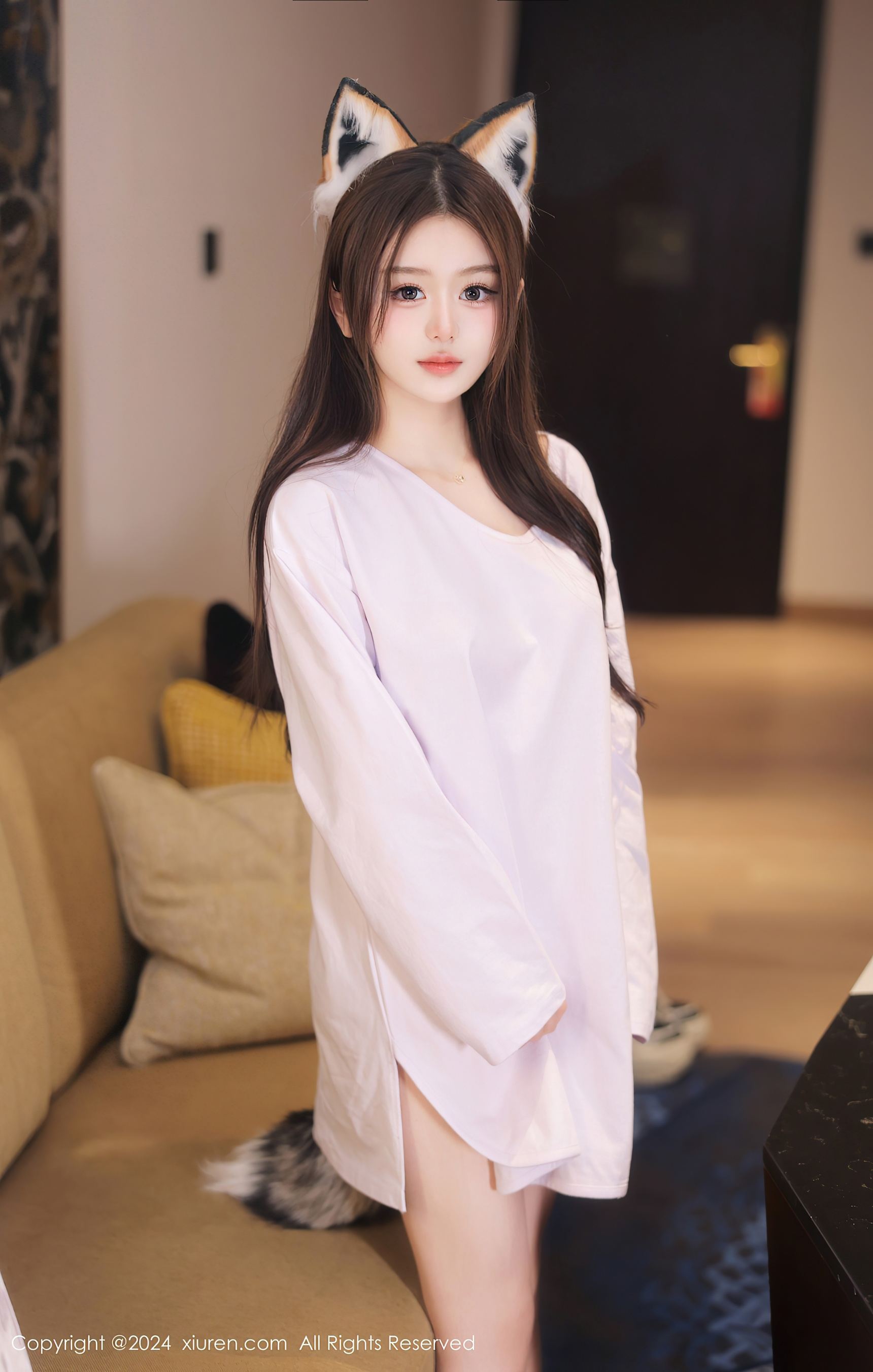 秀人网 No.8245 媃柔 美腿性感插图1