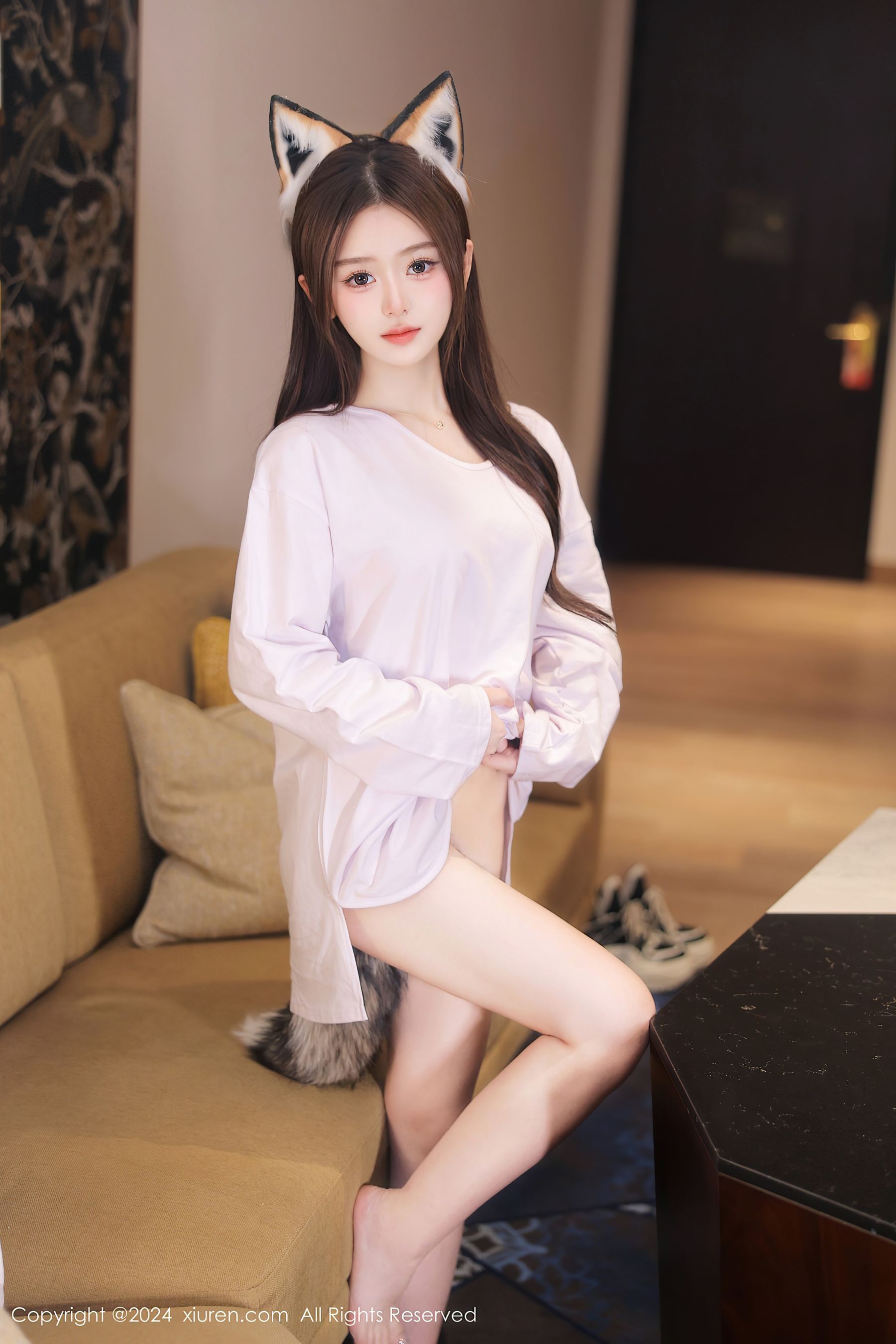 秀人网 No.8245 媃柔 美腿性感插图2
