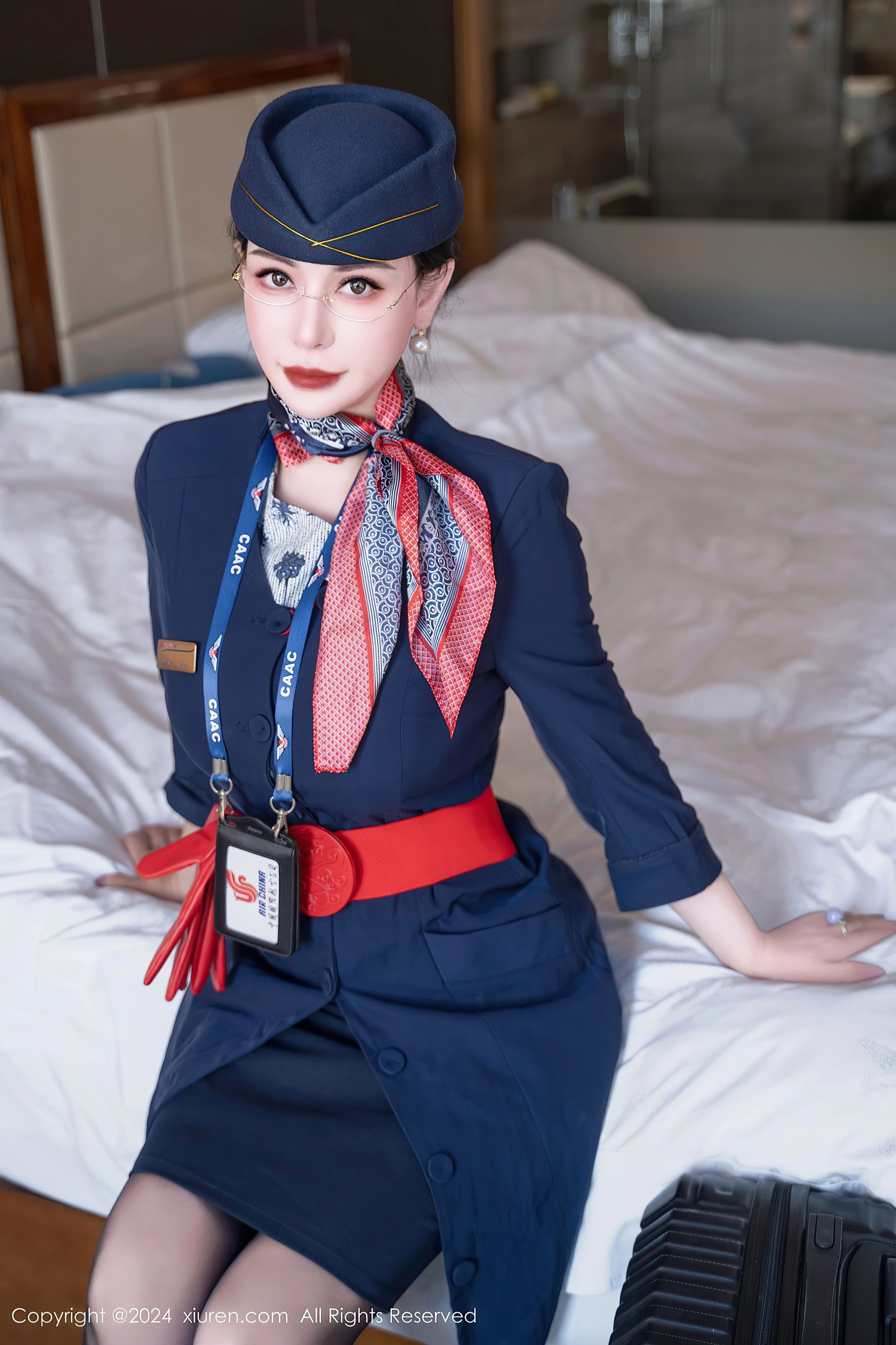 秀人网 No.8253 悦悦姐 黑丝美臀插图8