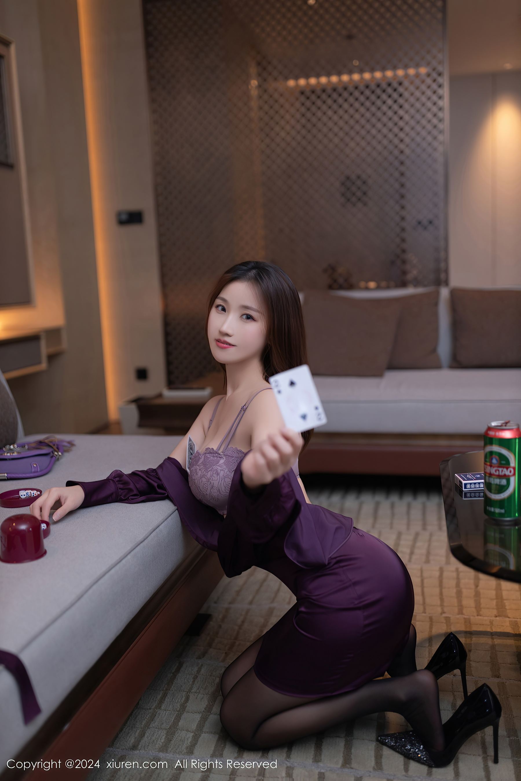 秀人网 No.8264 杏子Yada 美腿黑丝插图8