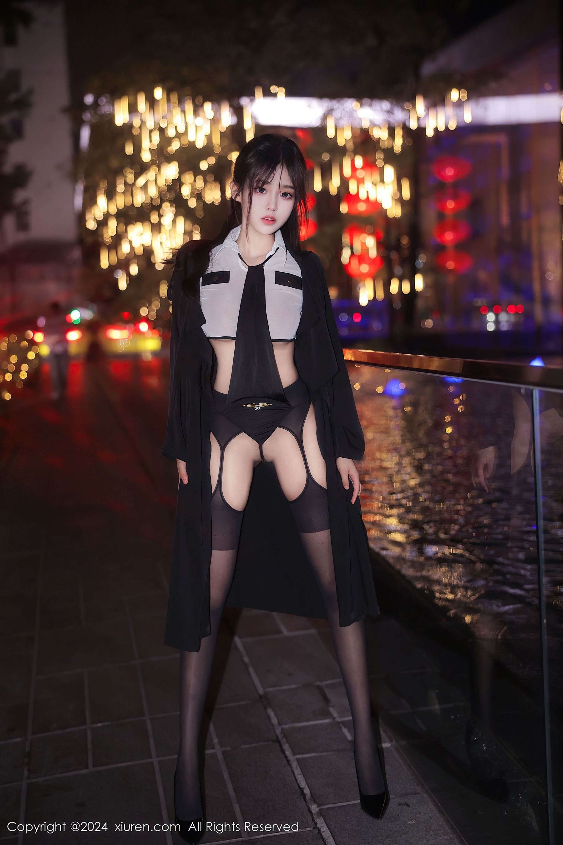 秀人网 No.8265 王心悦 美腿黑丝插图7