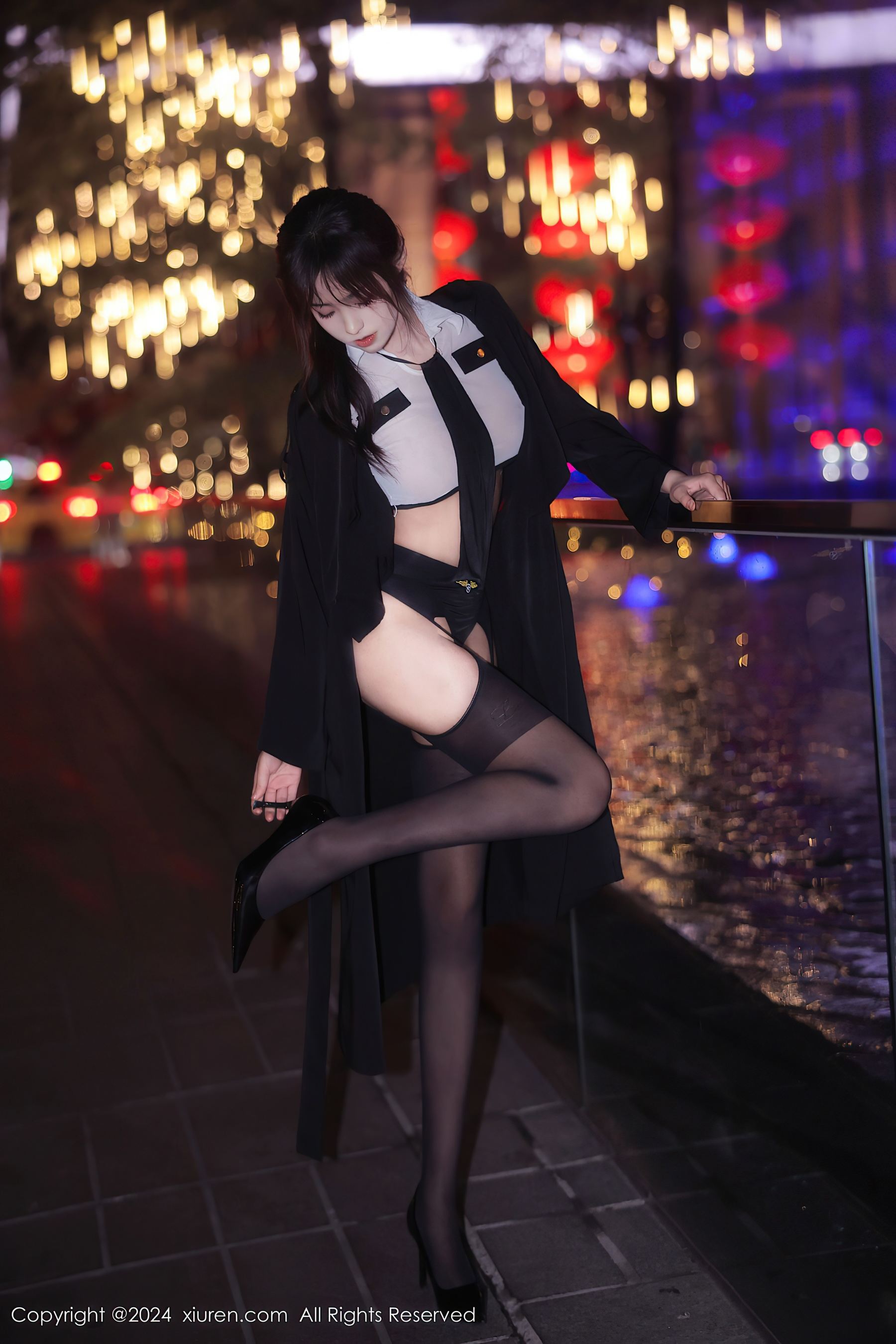 秀人网 No.8265 王心悦 美腿黑丝插图8