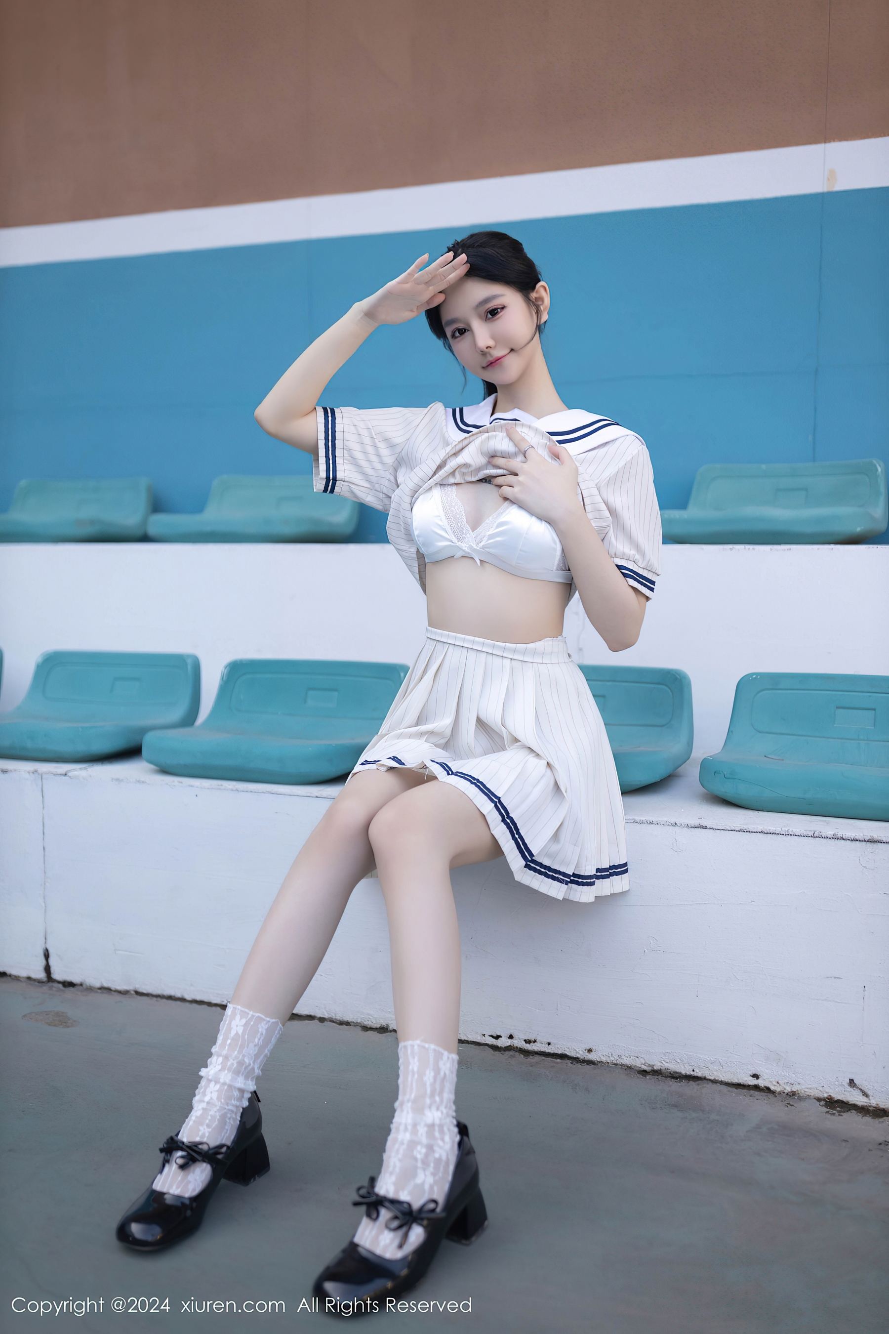 秀人网 No.8280 幼幼 学妹美腿插图7