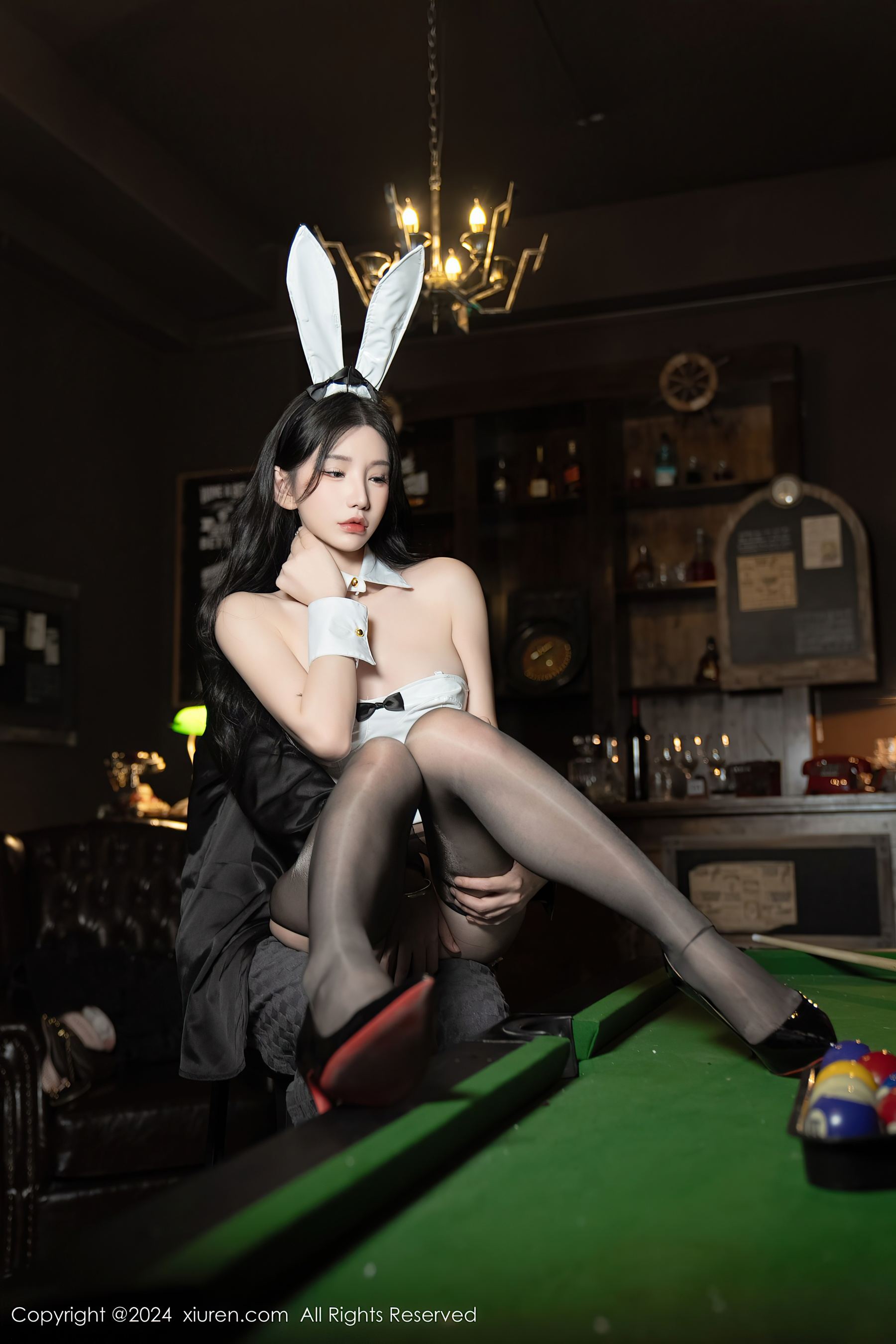 秀人网 No.8318 周于希Sally 黑丝美腿插图3