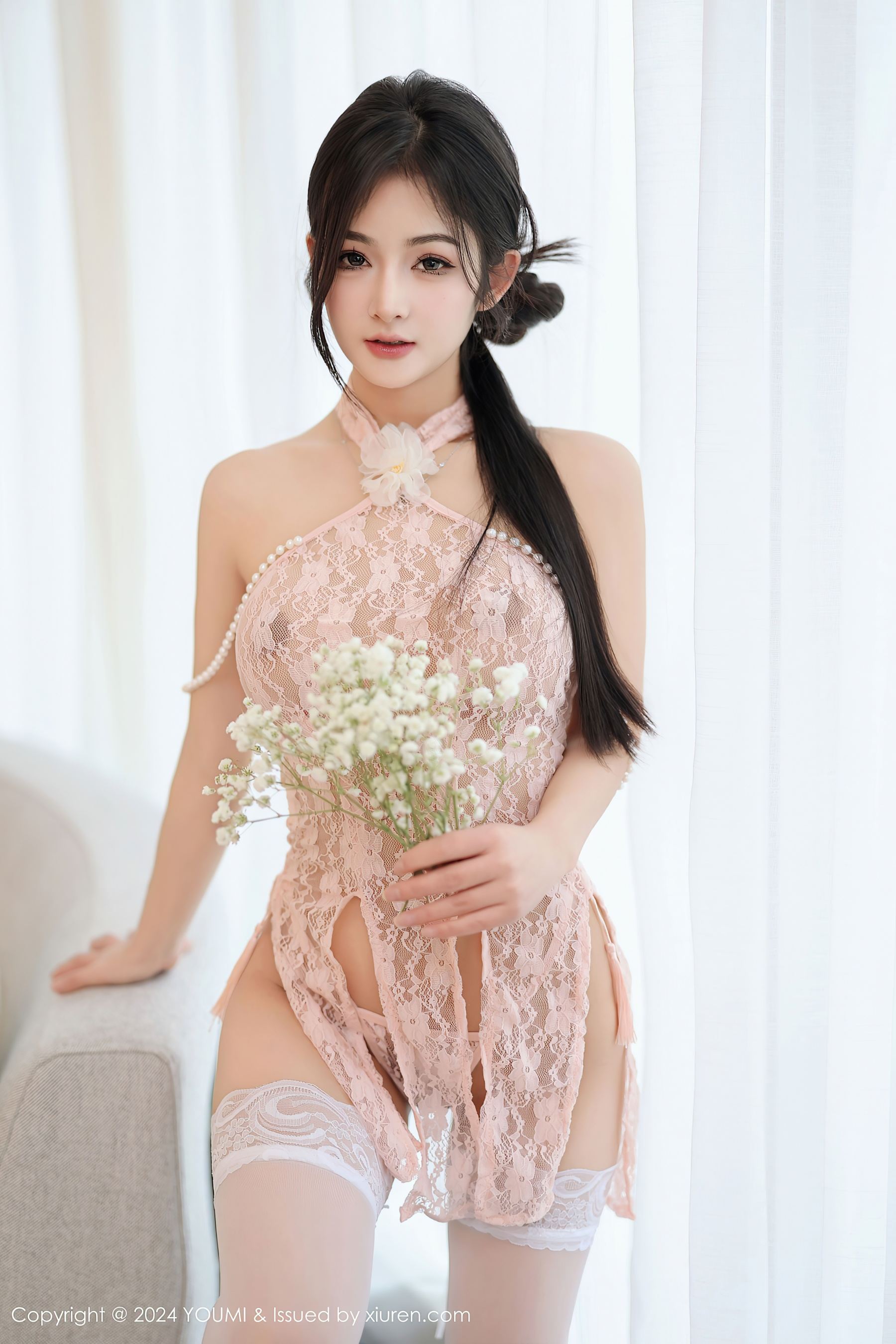 尤蜜荟 VOL.1045 小茶茶tea 丝袜美腿插图5