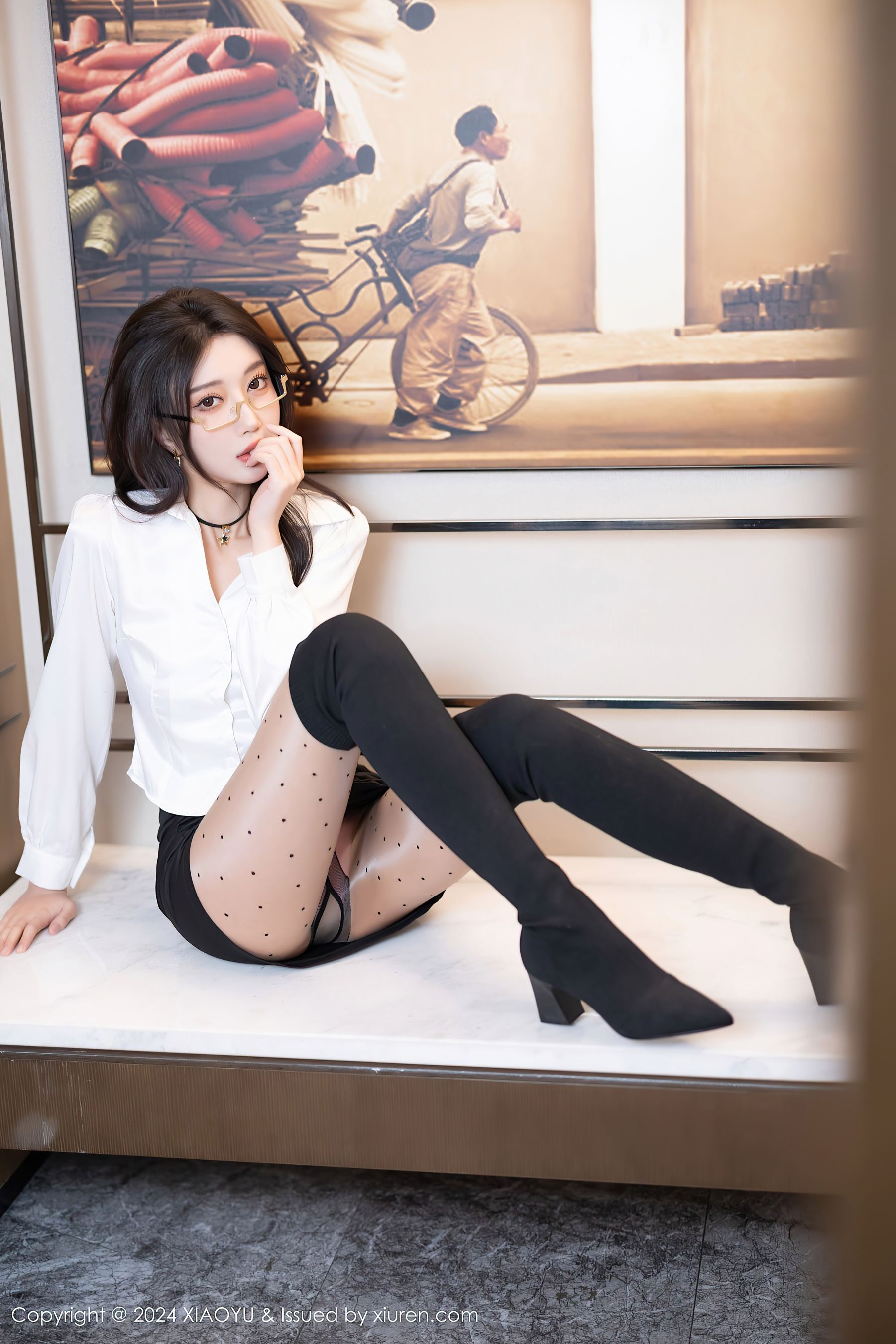 语画界 VOL.1234 玥儿玥 美腿丝袜插图5