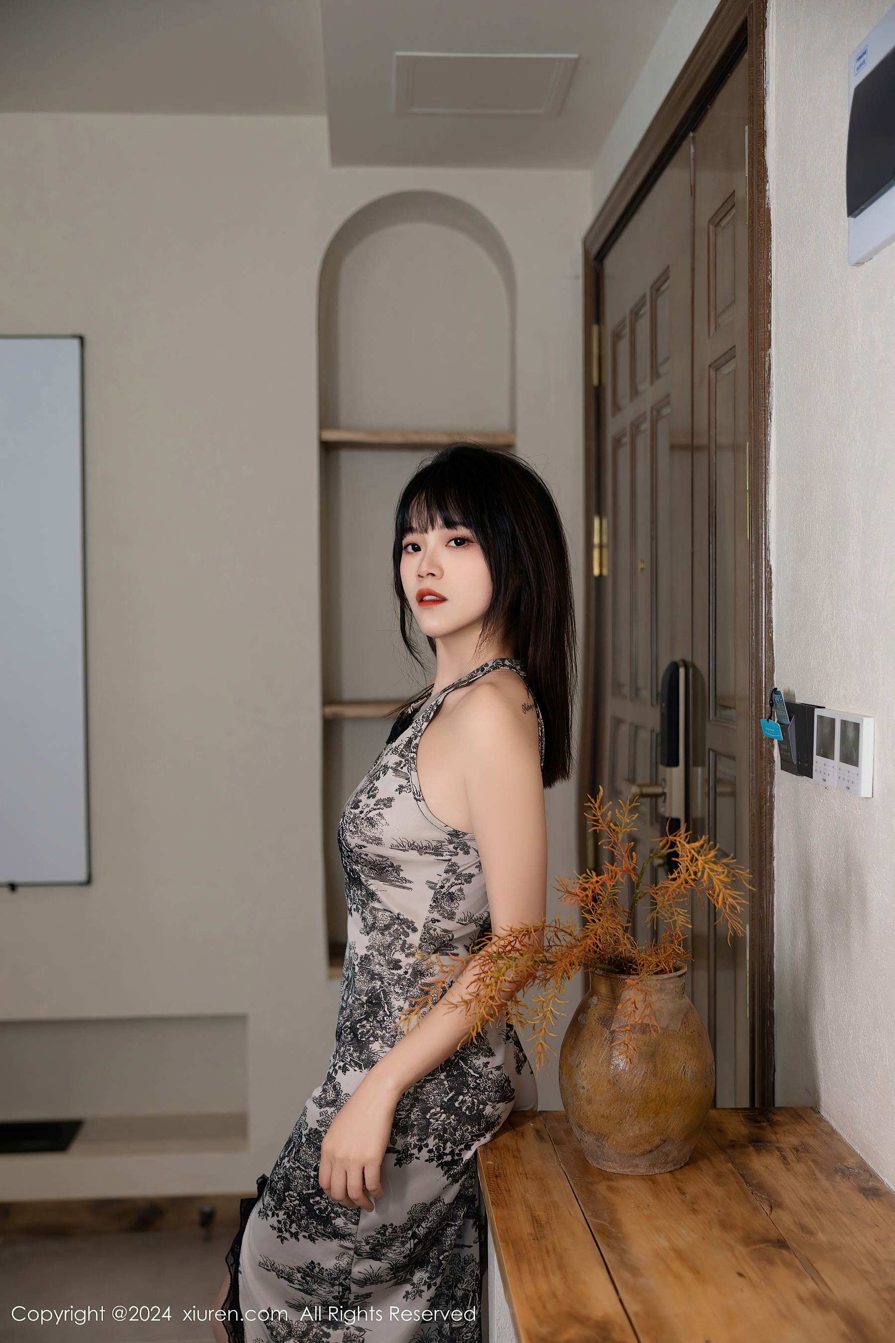 秀人网 No.8434 唐安诺 性感美腿插图5