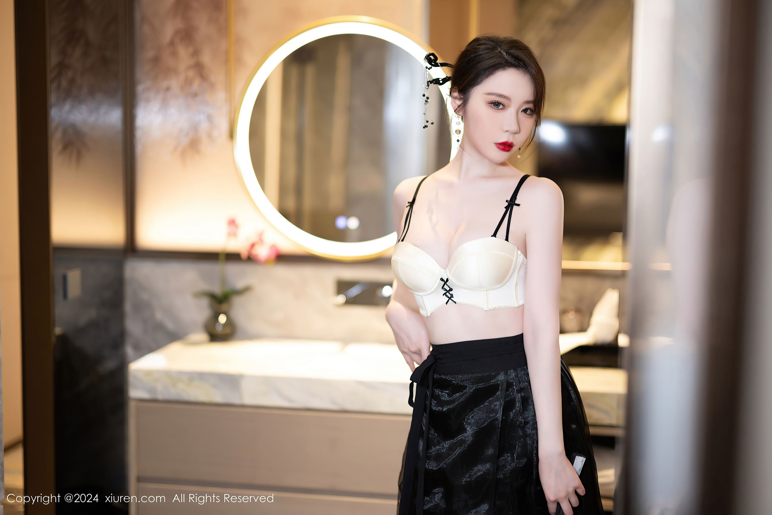 秀人网 No.8465 梦心玥 美腿性感插图6