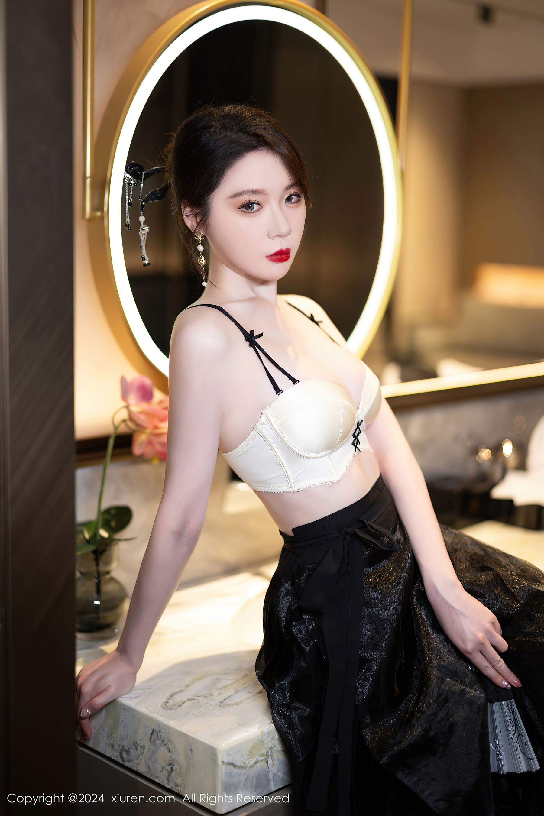 秀人网 No.8465 梦心玥 美腿性感插图9