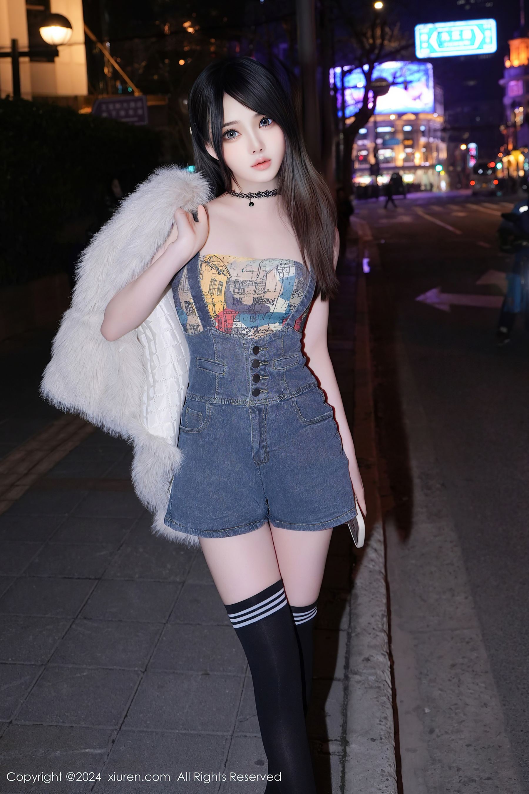 秀人网 No.8508 林月月 黑丝美腿插图