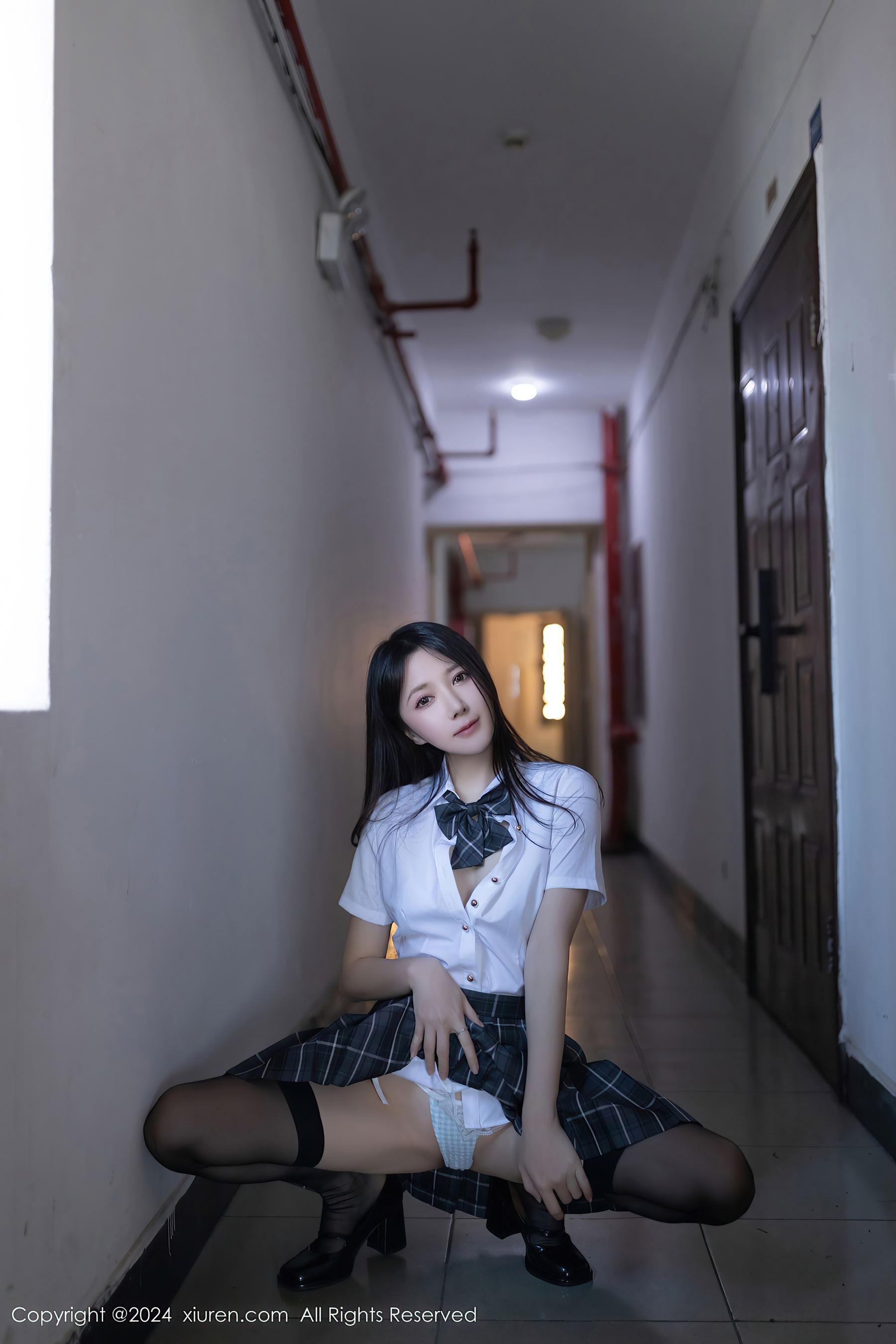秀人网 No.8516 鱼子酱Fish 黑丝美腿插图8