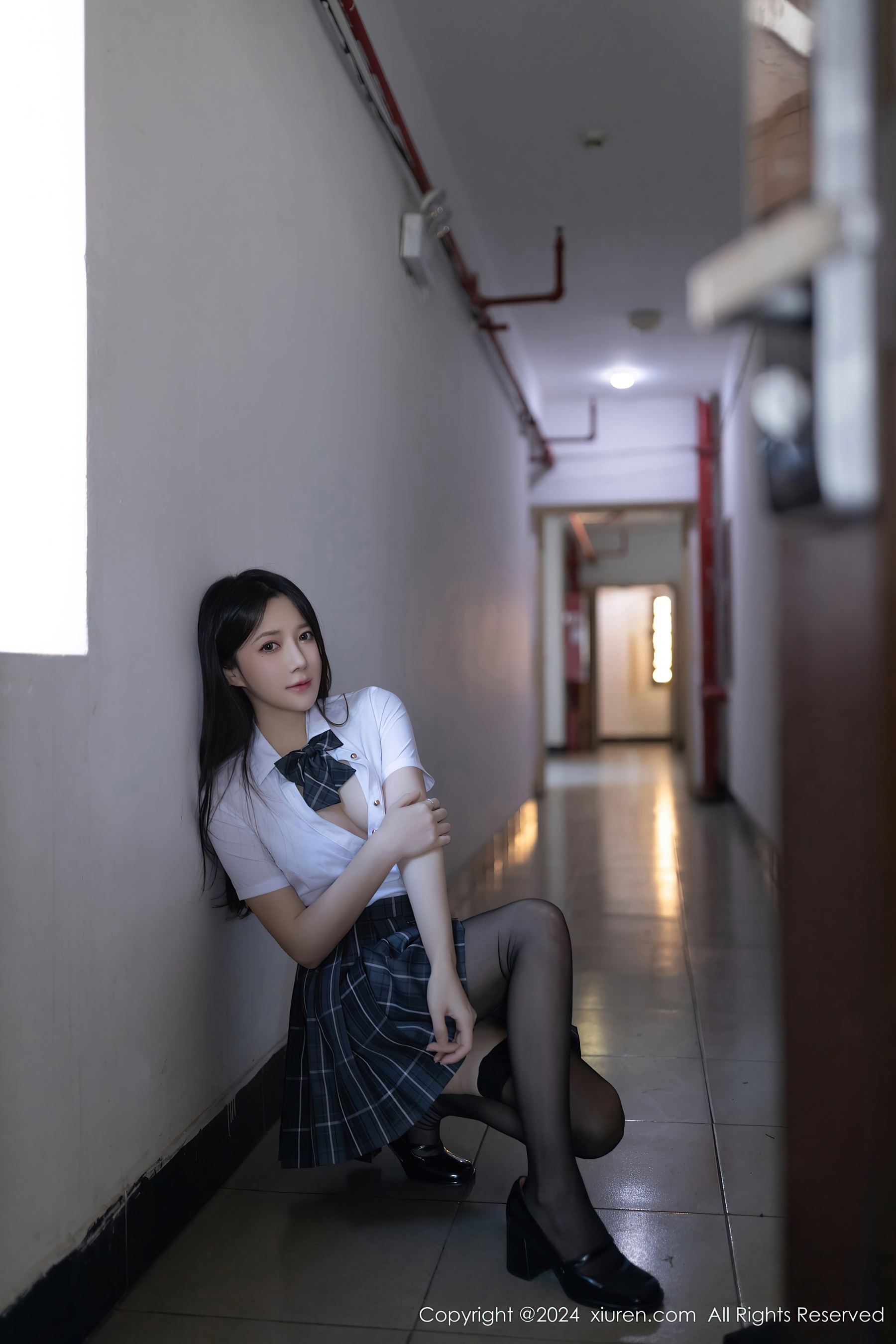 秀人网 No.8516 鱼子酱Fish 黑丝美腿插图9