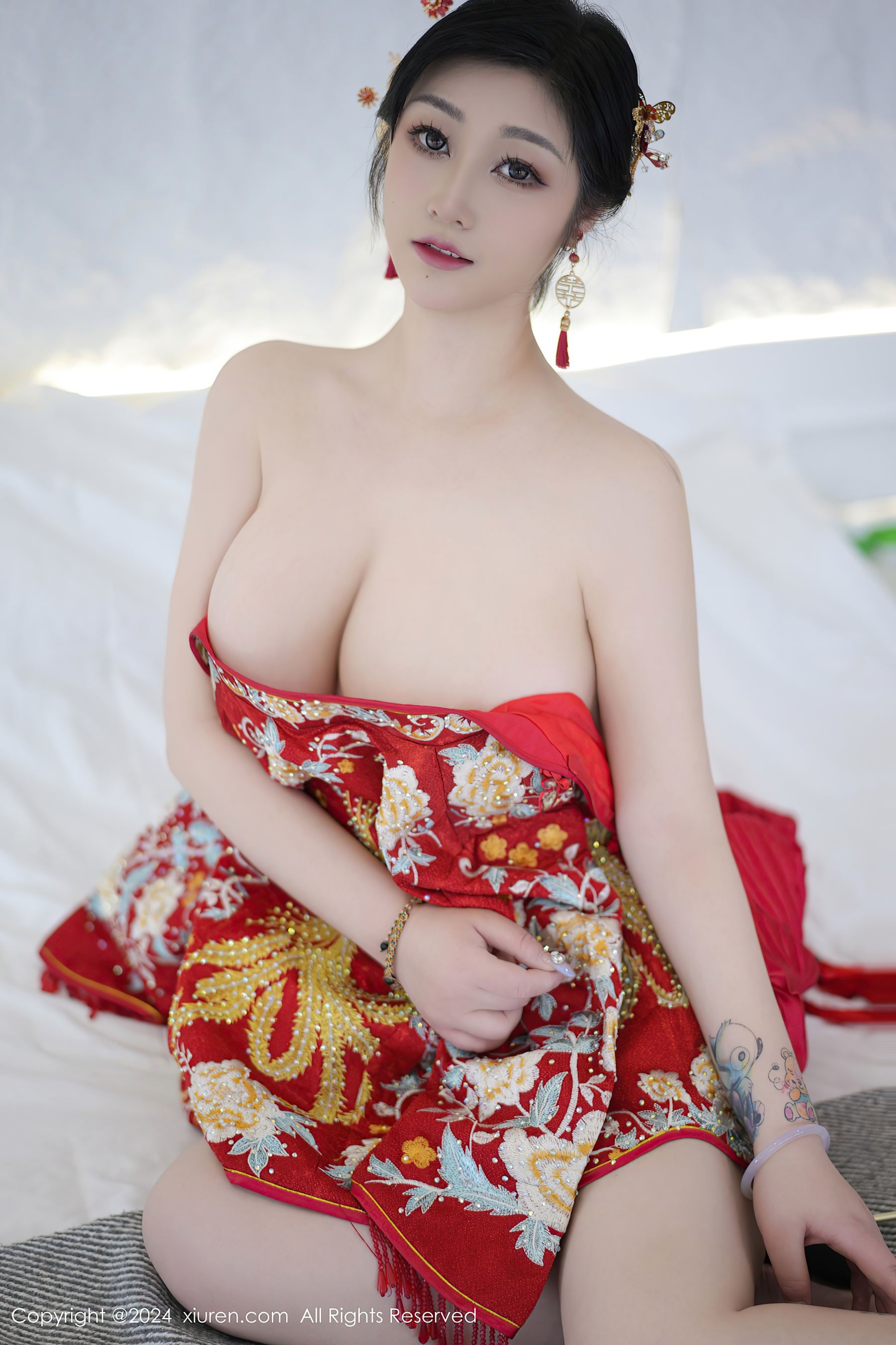 秀人网 No.8521 妲己_Toxic 美乳性感插图9