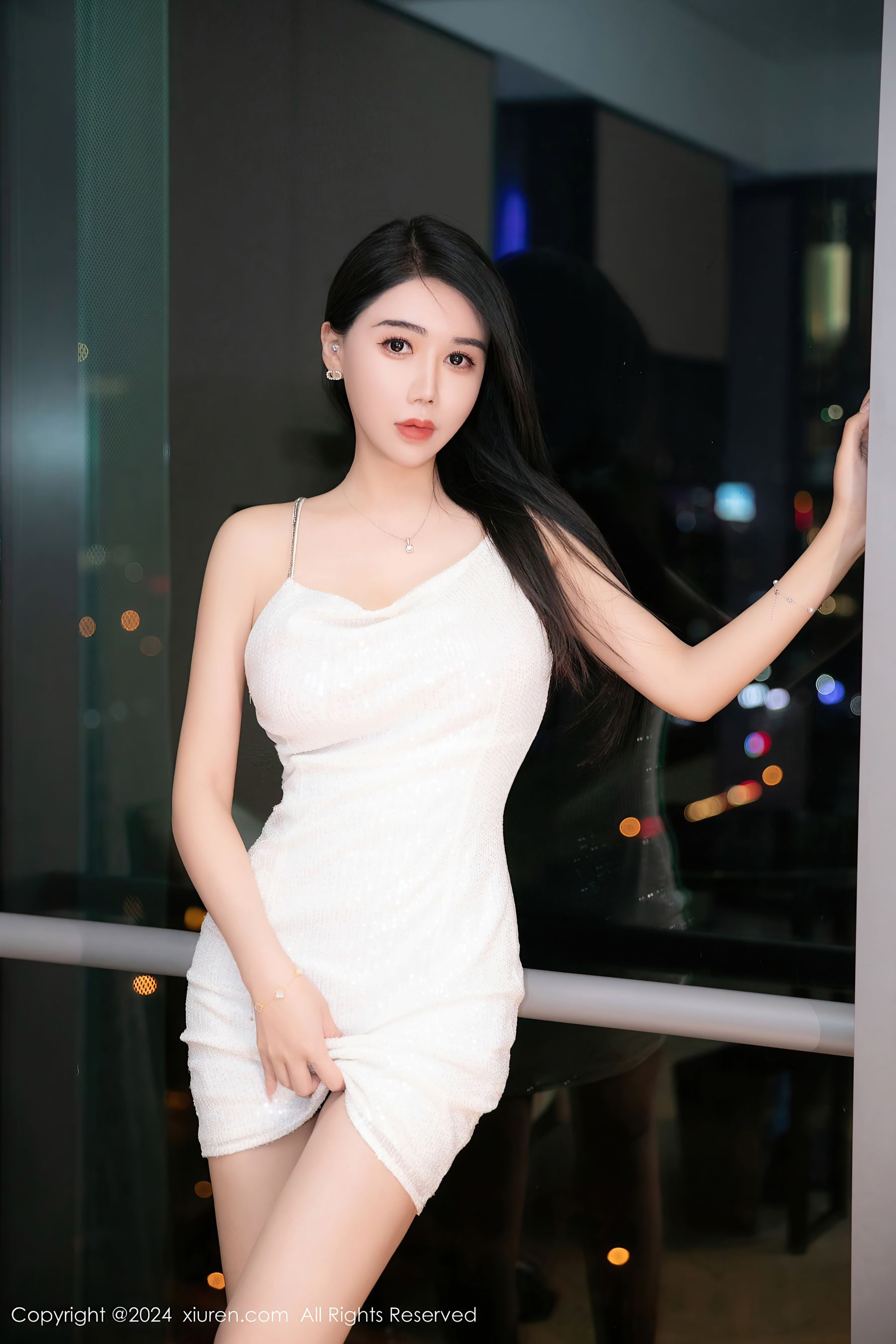 秀人网 No.8529 李若汐 黑丝美腿插图2