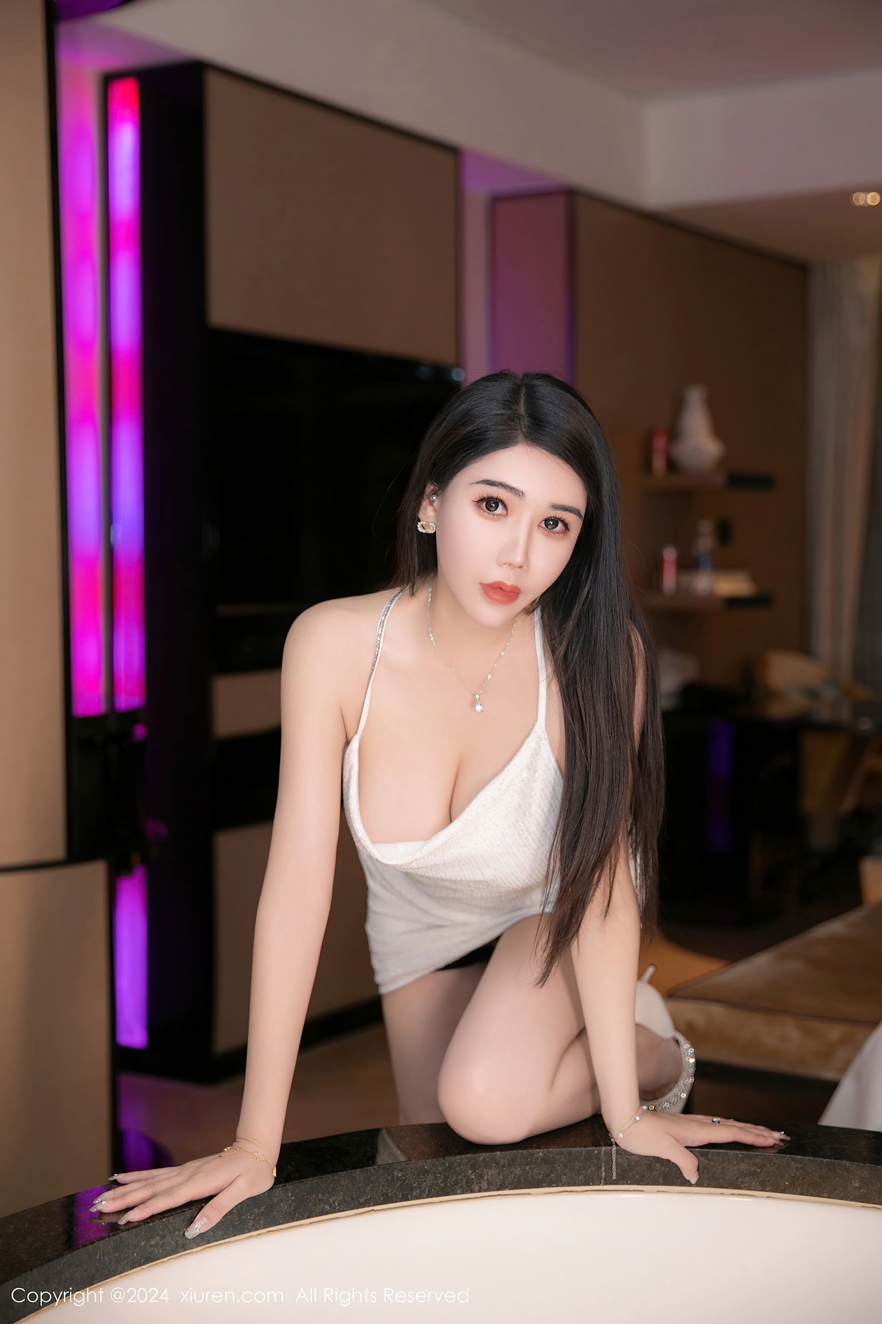 秀人网 No.8529 李若汐 黑丝美腿插图4