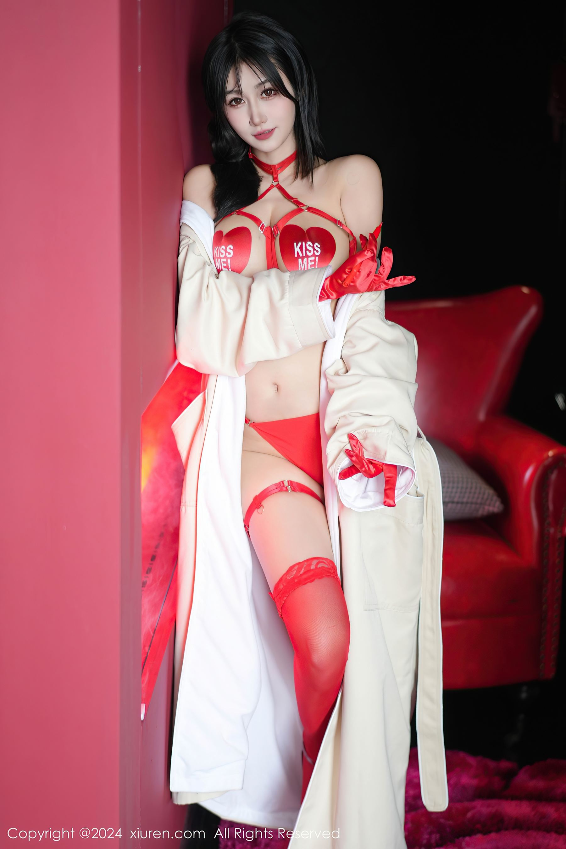 秀人网 No.8555 laura阿姣 清纯美腿插图7