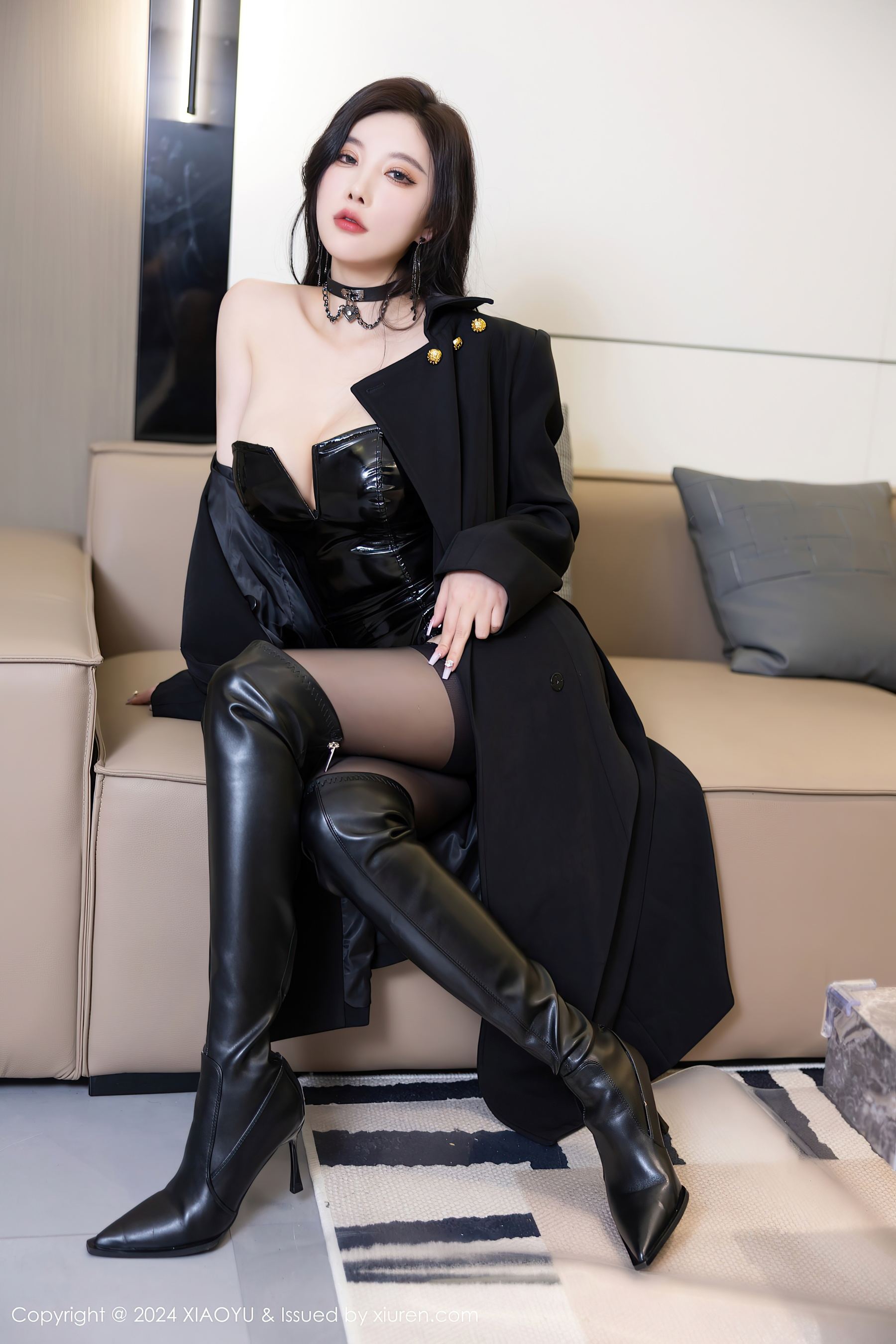 语画界 VOL.1241 杨晨晨Yome 黑丝美腿插图7