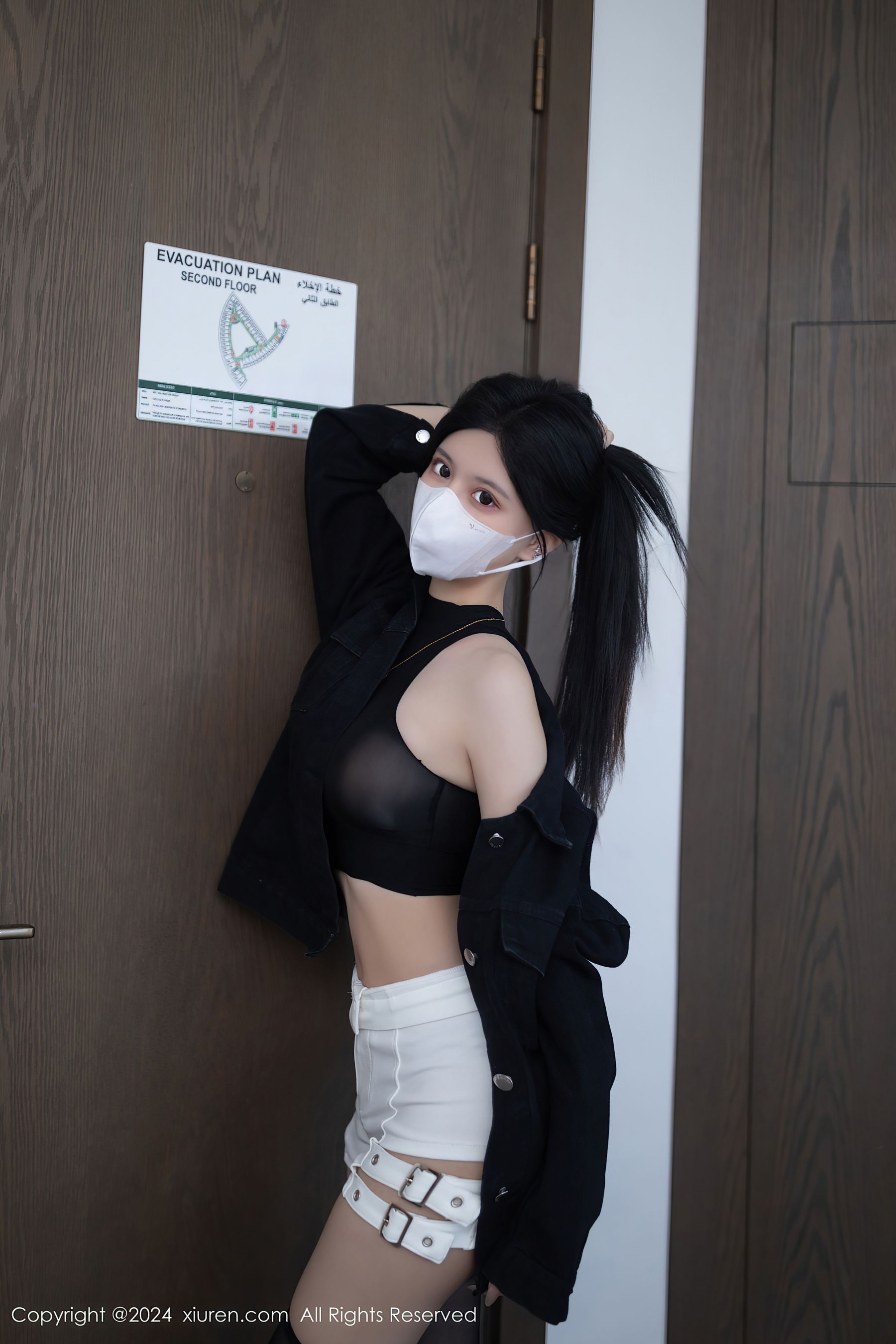 秀人网 No.8636 幼幼 美腿黑丝插图6