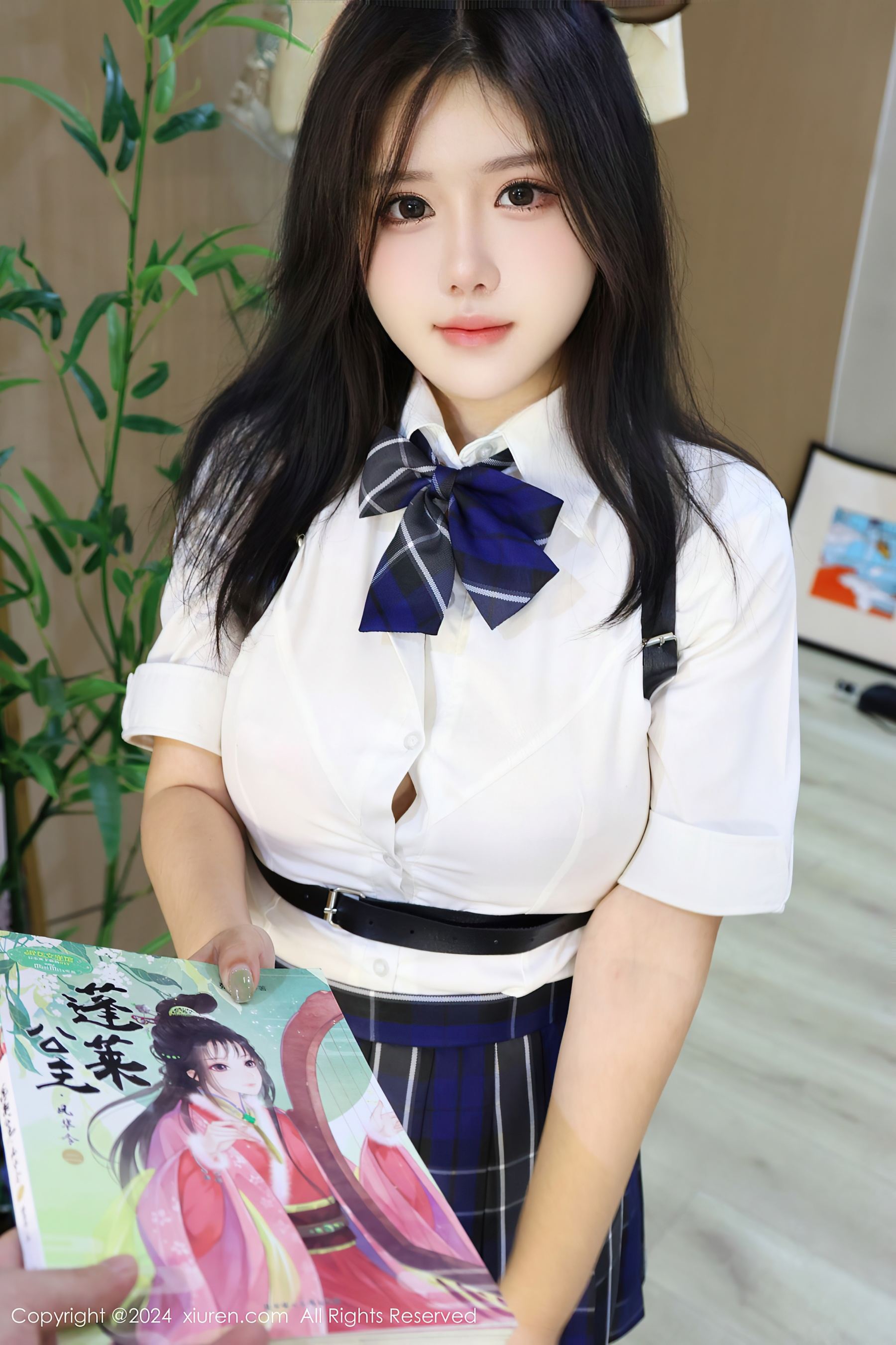 秀人网 No.8637 小薯条nienie 黑丝美腿插图5