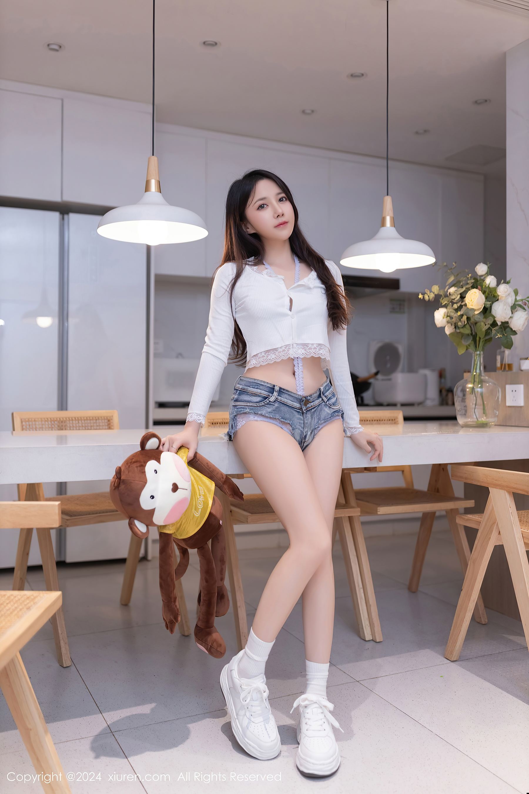 秀人网 No.8639 鱼子酱Fish 美腿性感插图