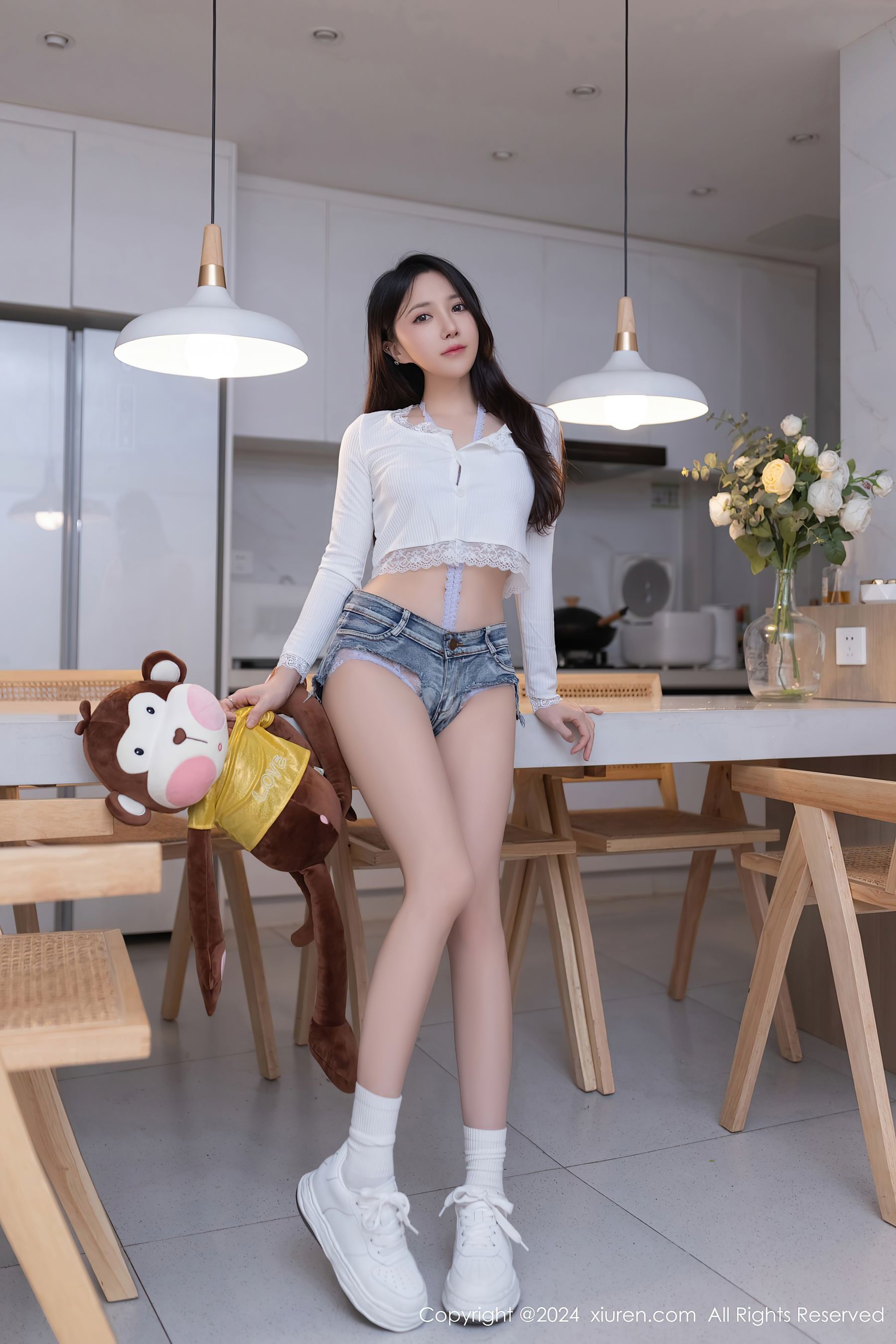 秀人网 No.8639 鱼子酱Fish 美腿性感插图3