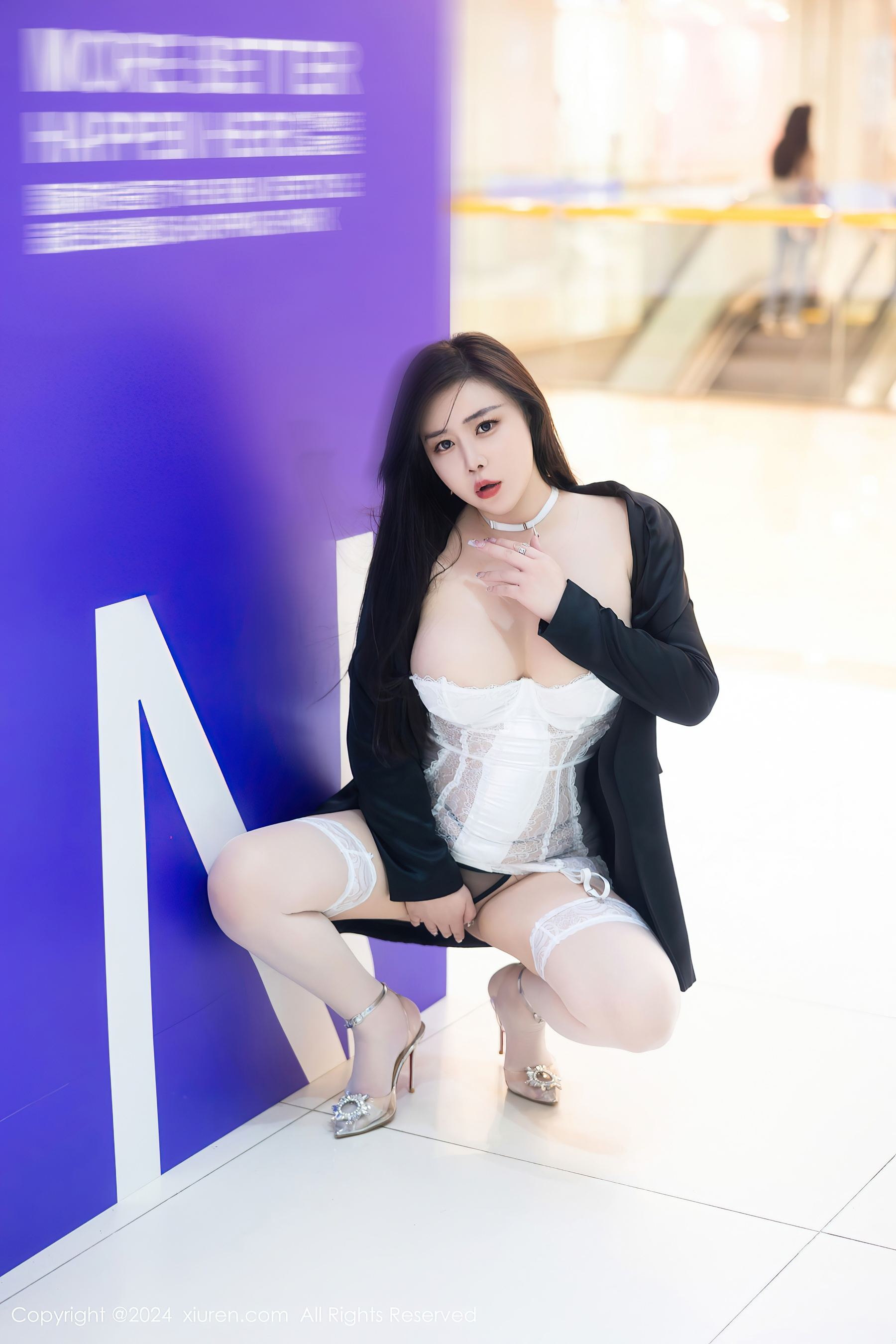 秀人网 No.8642 王婉悠Queen 美乳性感插图8