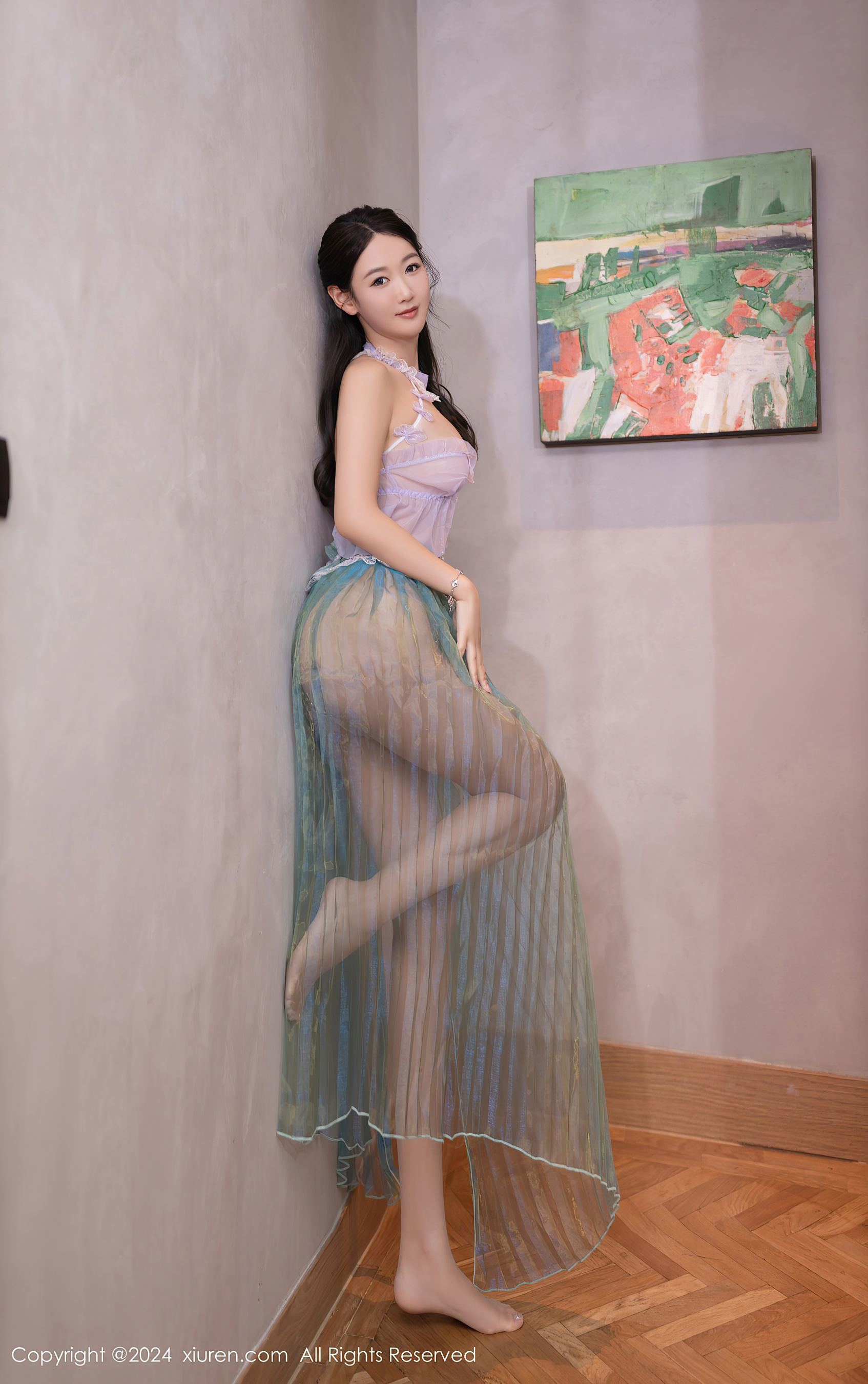 秀人网 No.8644 唐安琪 丝袜美腿插图1