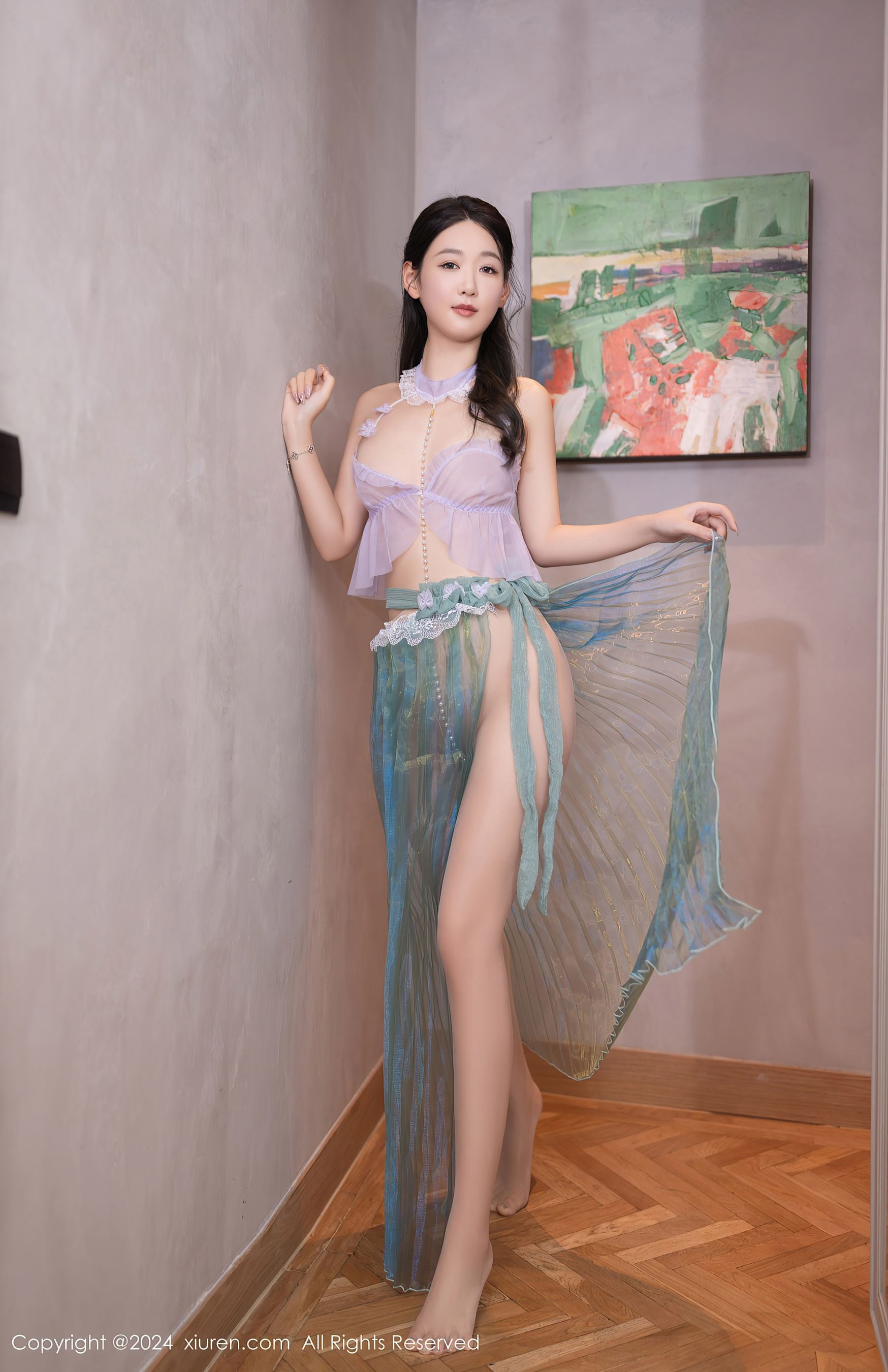 秀人网 No.8644 唐安琪 丝袜美腿插图2