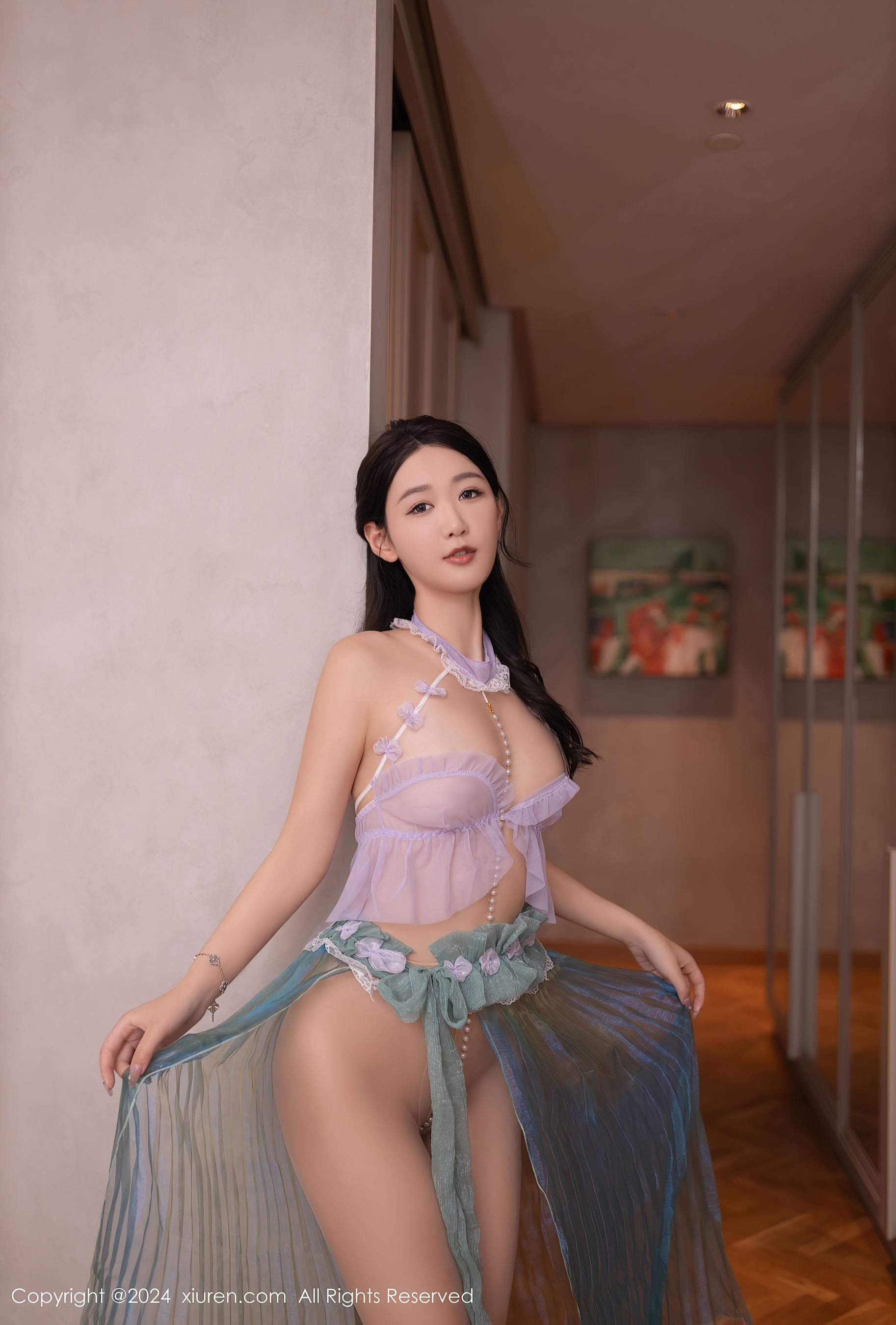 秀人网 No.8644 唐安琪 丝袜美腿插图4
