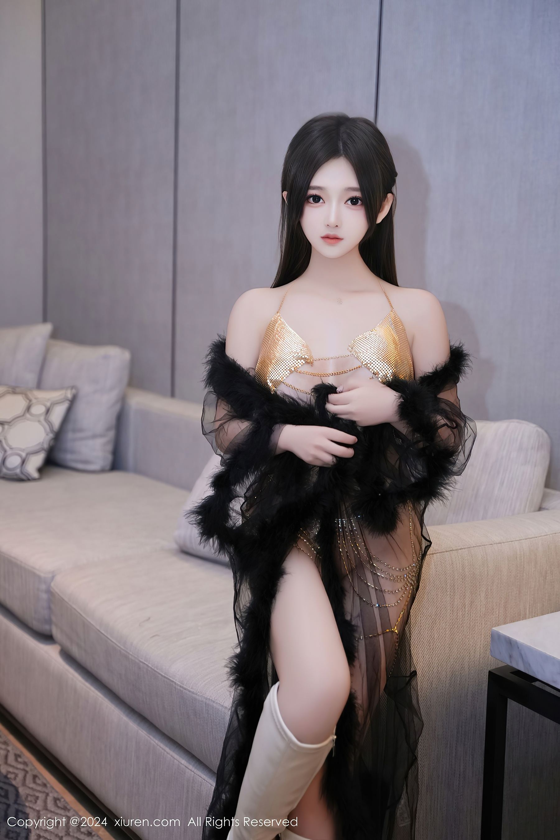 秀人网 No.8686 奶茶味的包子 美腿性感插图1