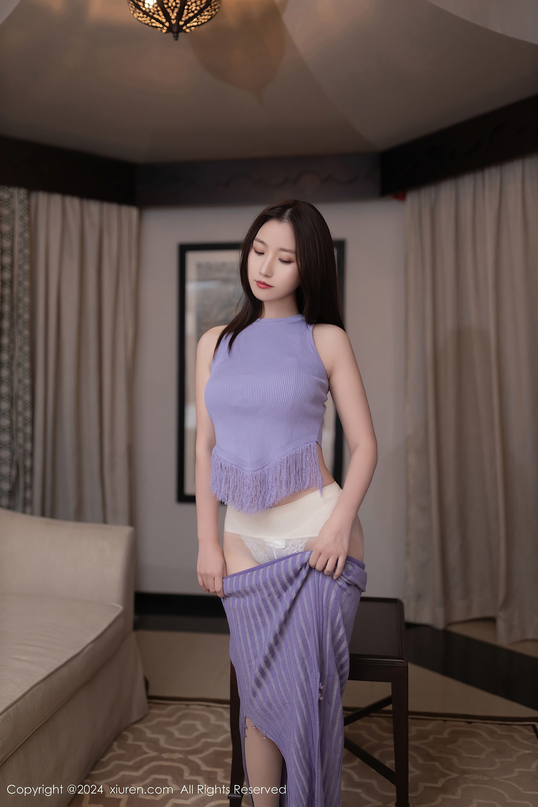 秀人网 No.8725 杏子Yada 丝袜美腿插图4