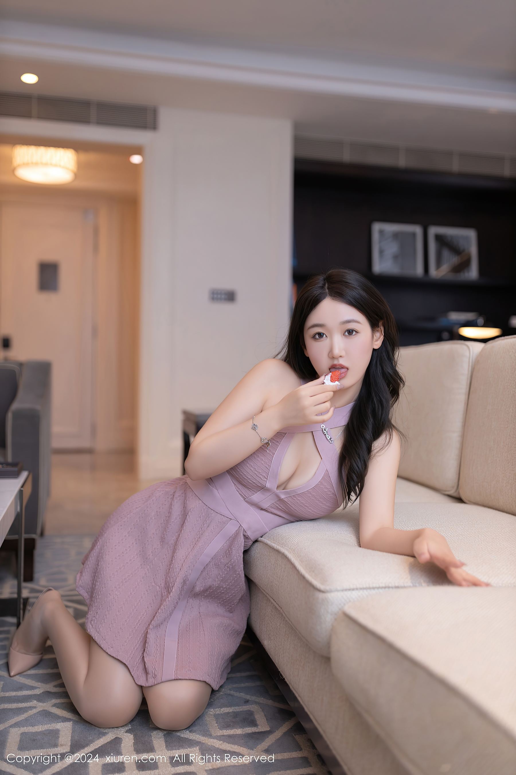 秀人网 No.8748 唐安琪 丝袜美腿插图9