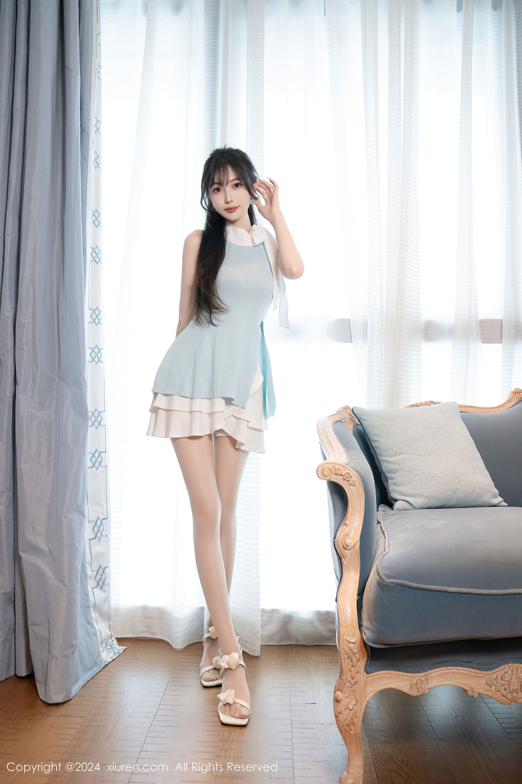 秀人网 No.8761 林星阑 美腿丝袜插图2