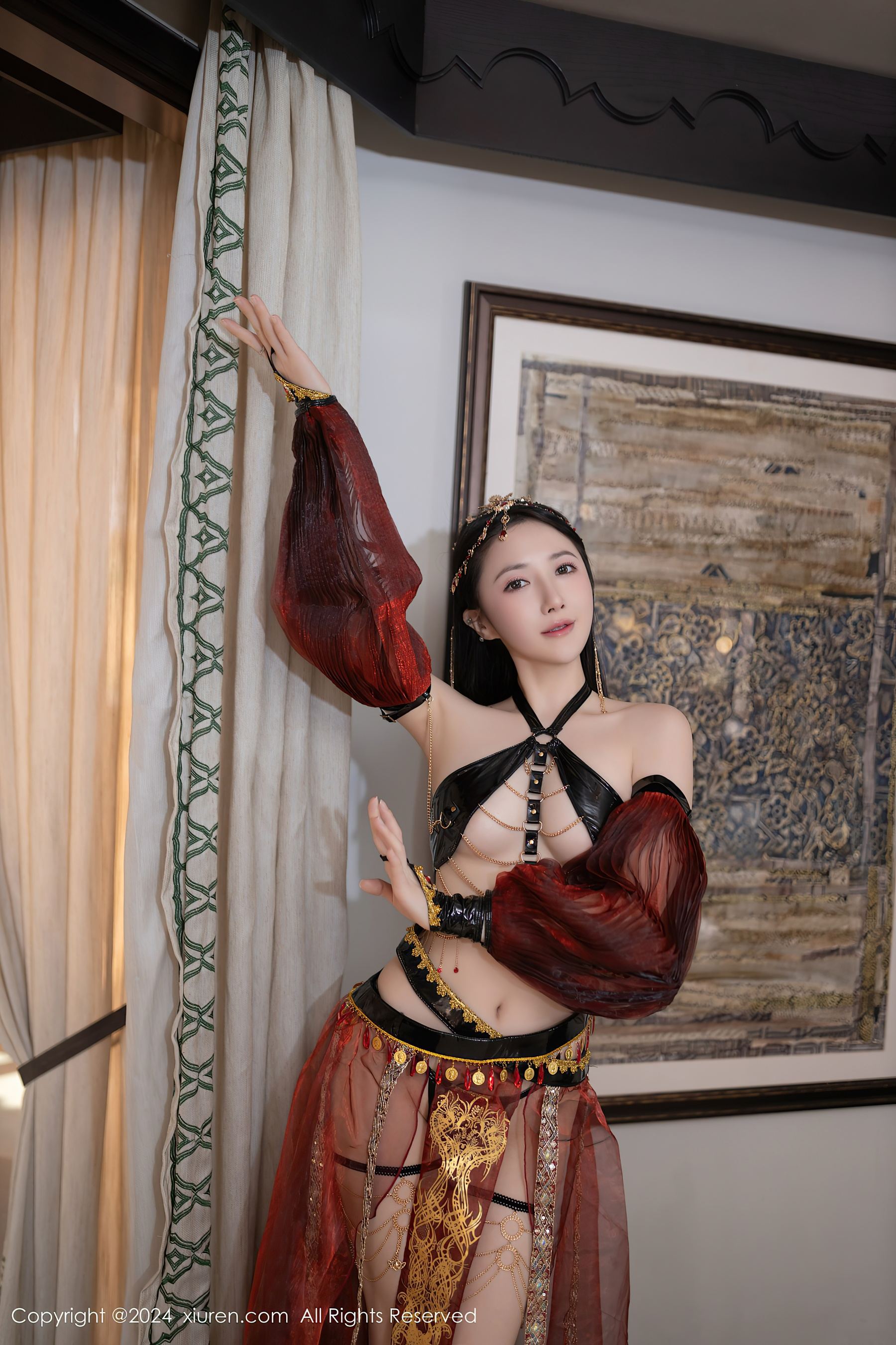 秀人网 No.8778 鱼子酱Fish 美腿性感插图1