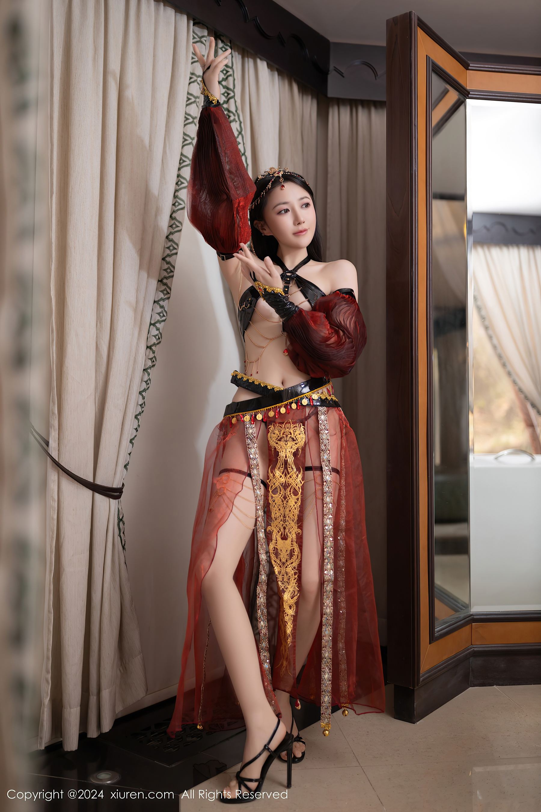 秀人网 No.8778 鱼子酱Fish 美腿性感插图4