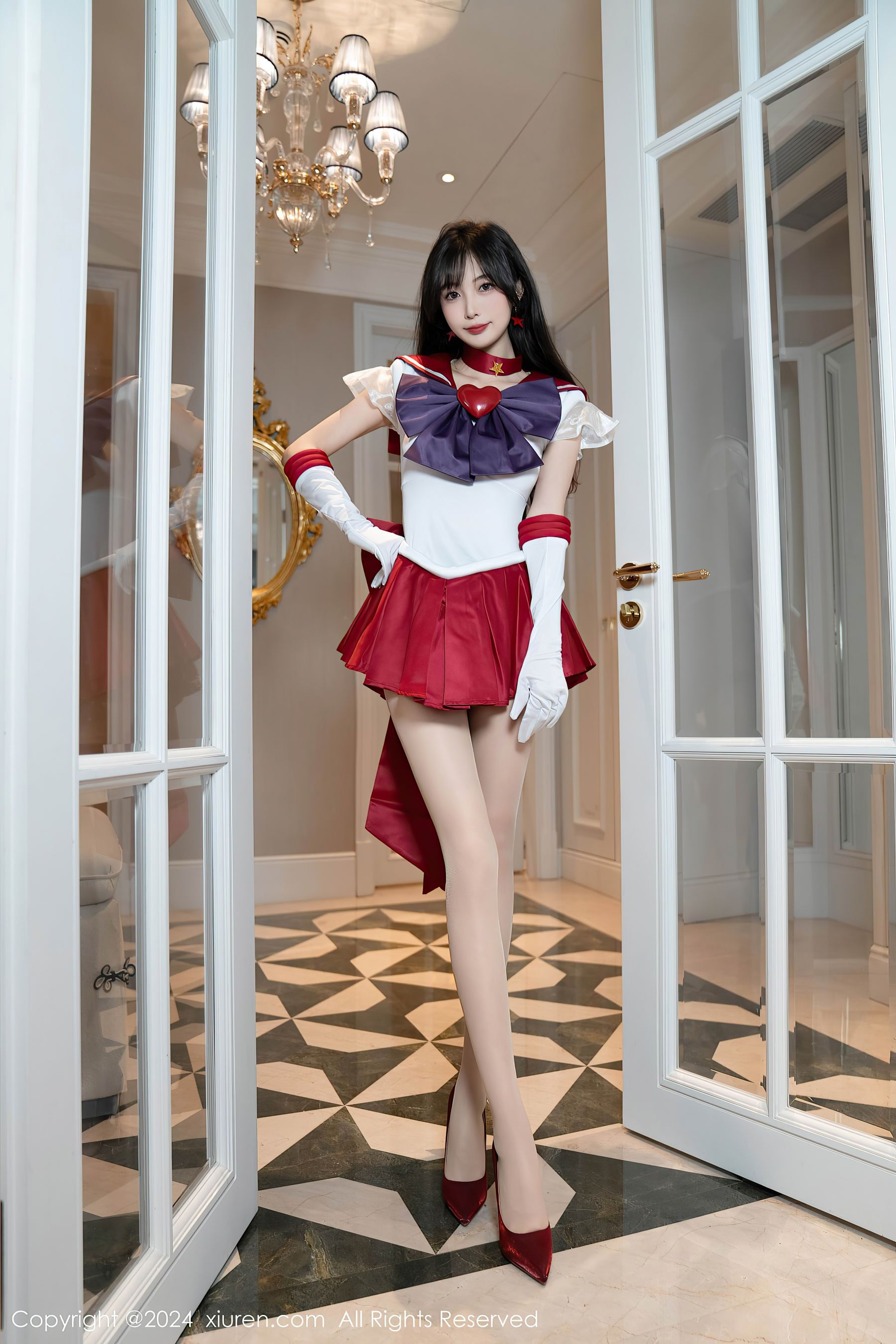 秀人网 No.8800 林星阑 短裙美腿插图5
