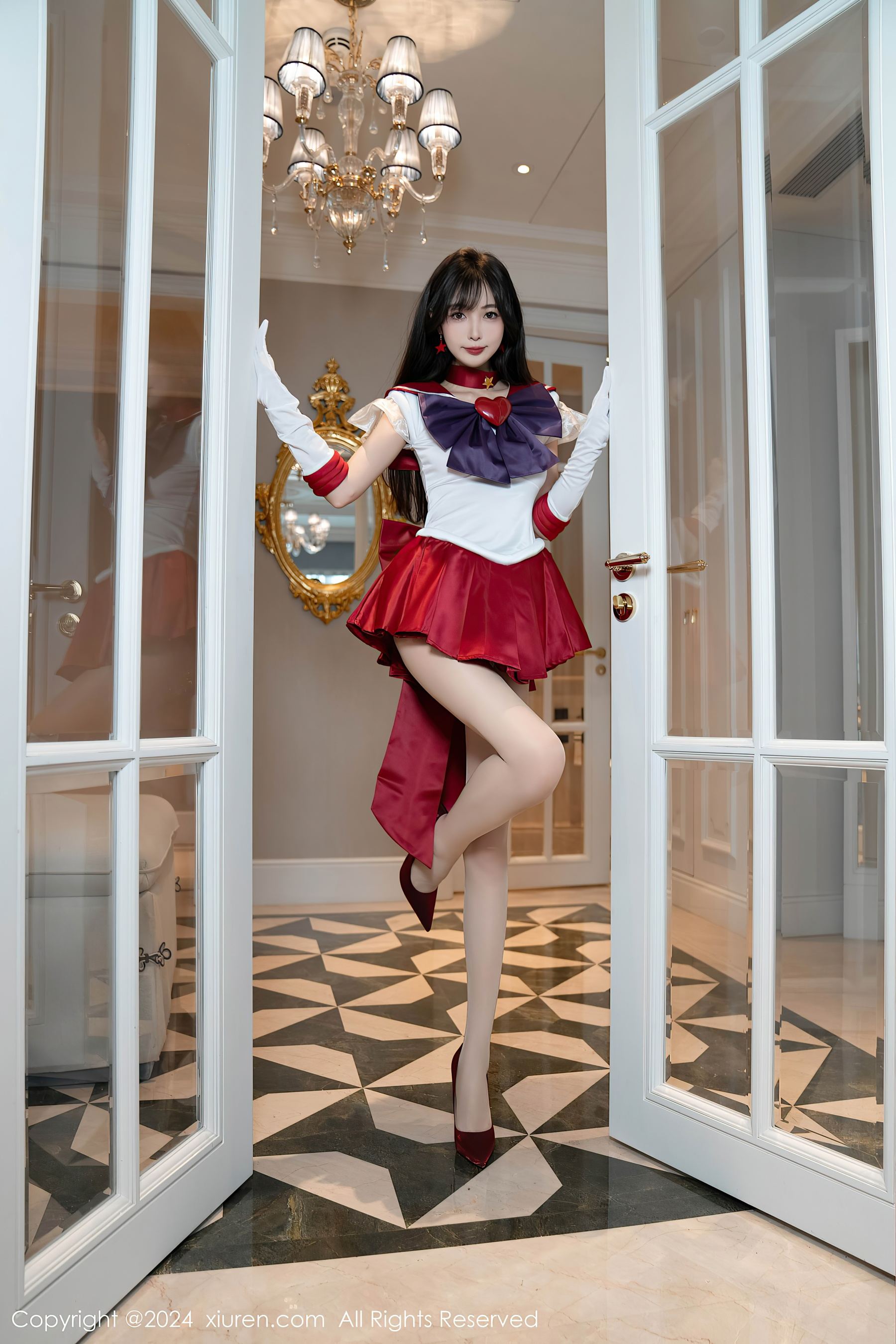 秀人网 No.8800 林星阑 短裙美腿插图6