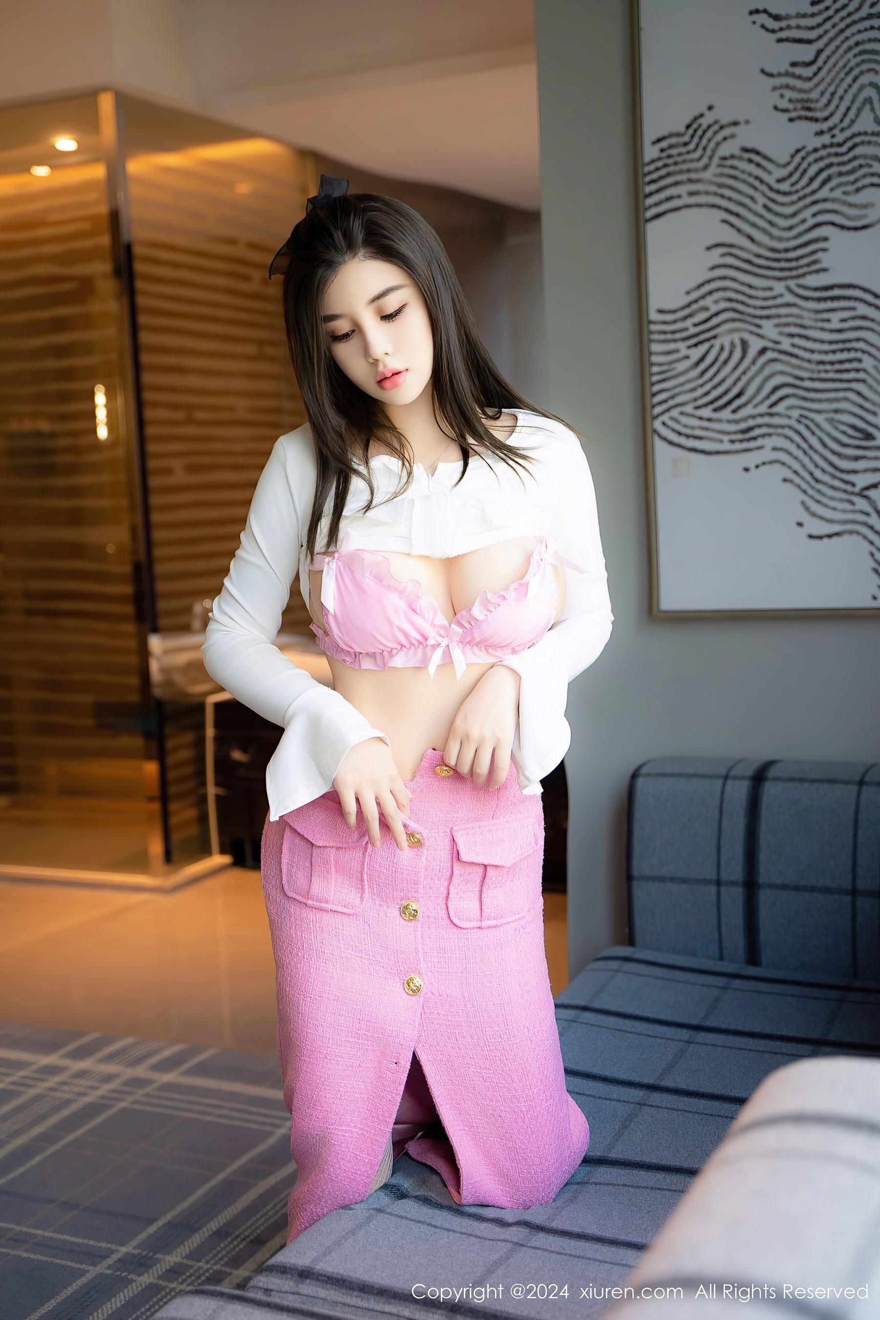 秀人网 No.8872 周jojobaby 丝袜美腿插图6